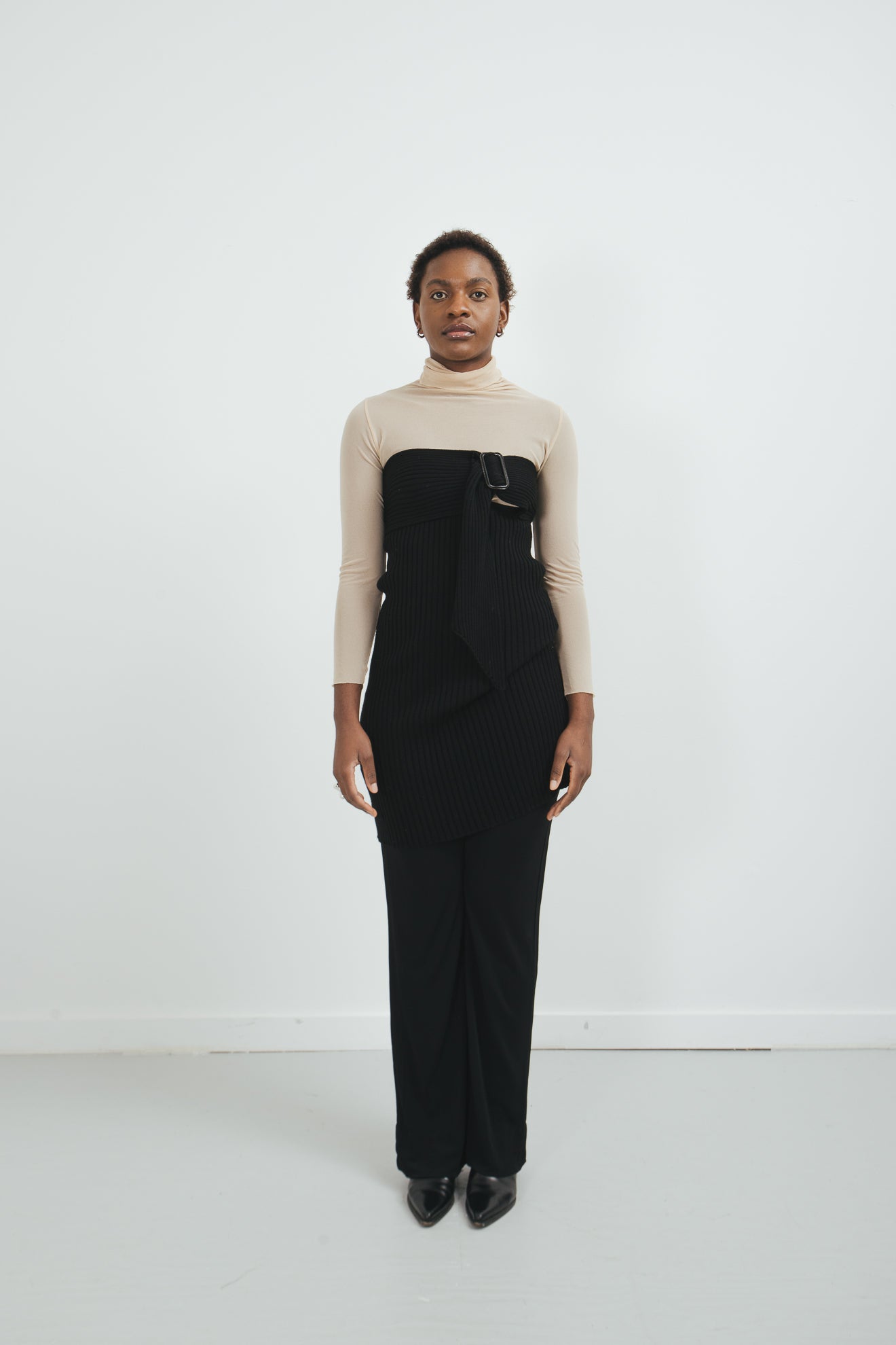 JEAN PAUL GAULTIER TOP/SKIRT (S/M)