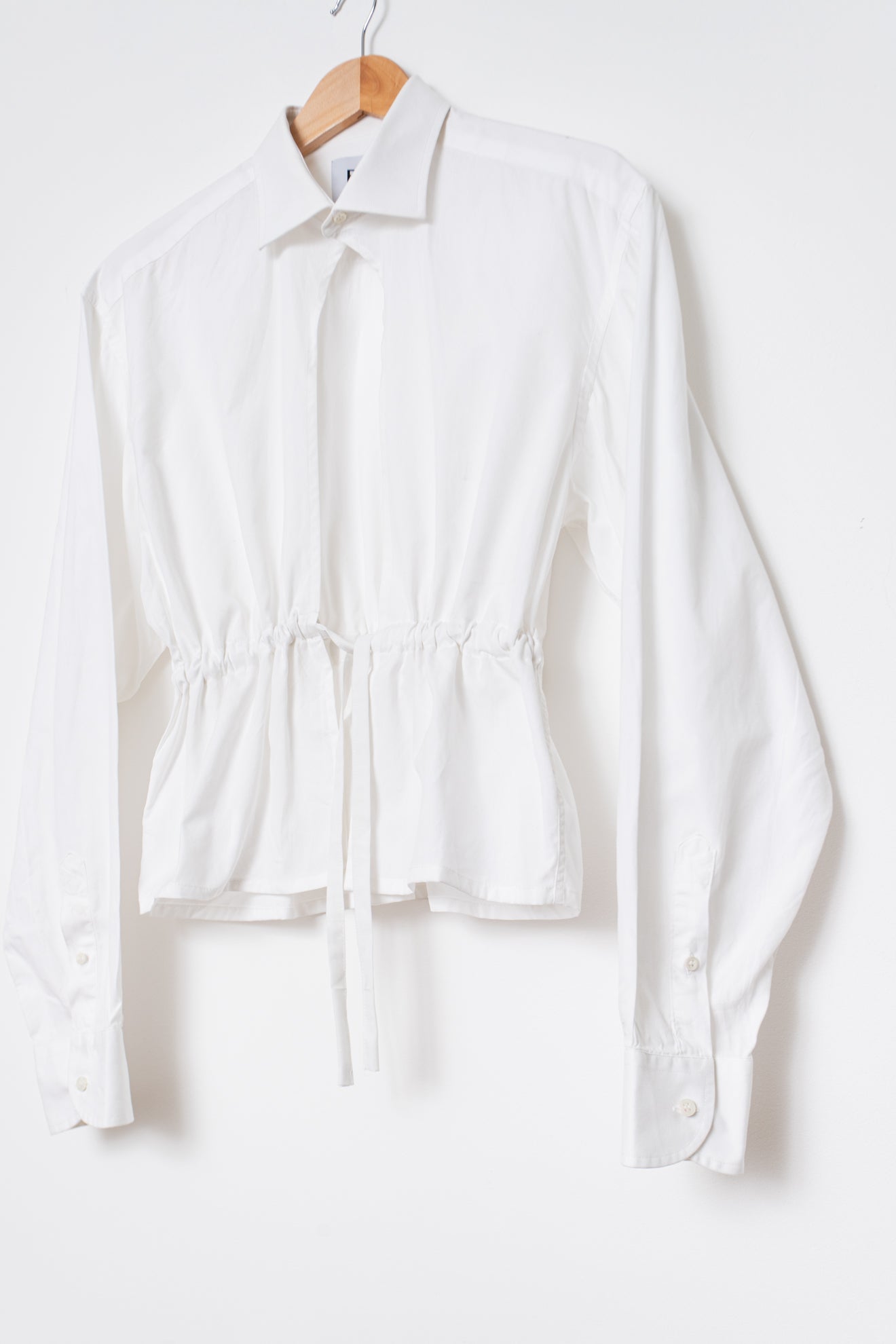 UPCYCLED SMOCK SHIRT WHITE (S/M - M/L)