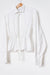 UPCYCLED SMOCK SHIRT WHITE (S/M - M/L)