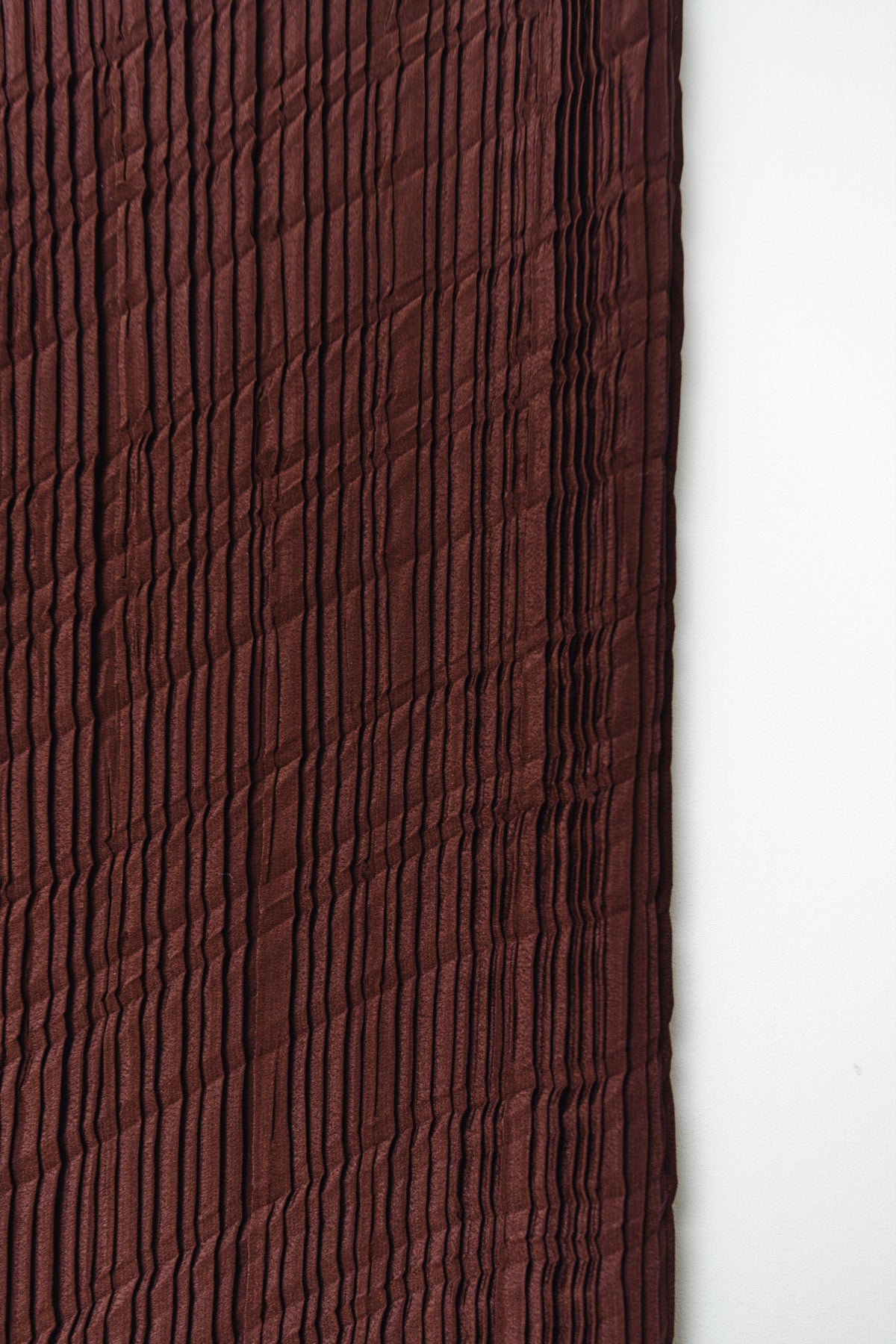 THE PLEATED SKIRT BROWN (38/40)