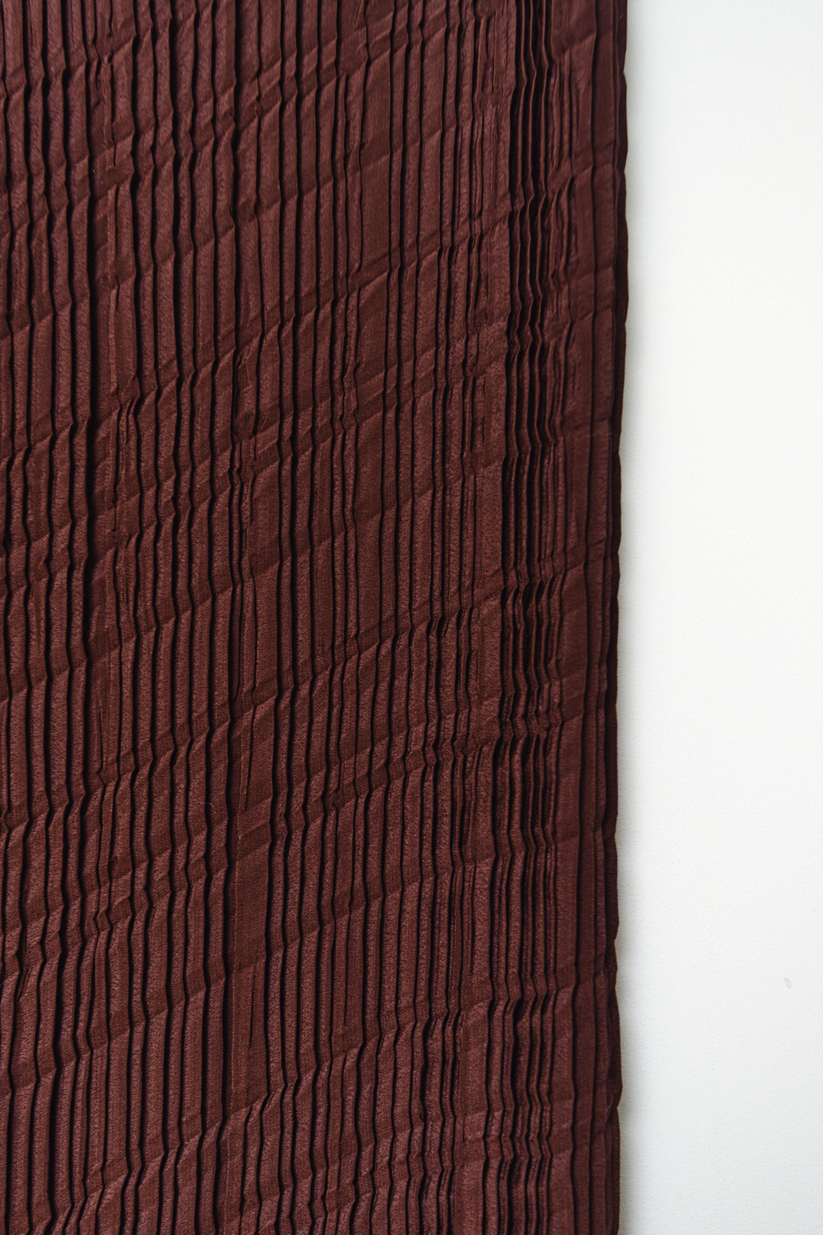 THE PLEATED SKIRT BROWN (38/40)