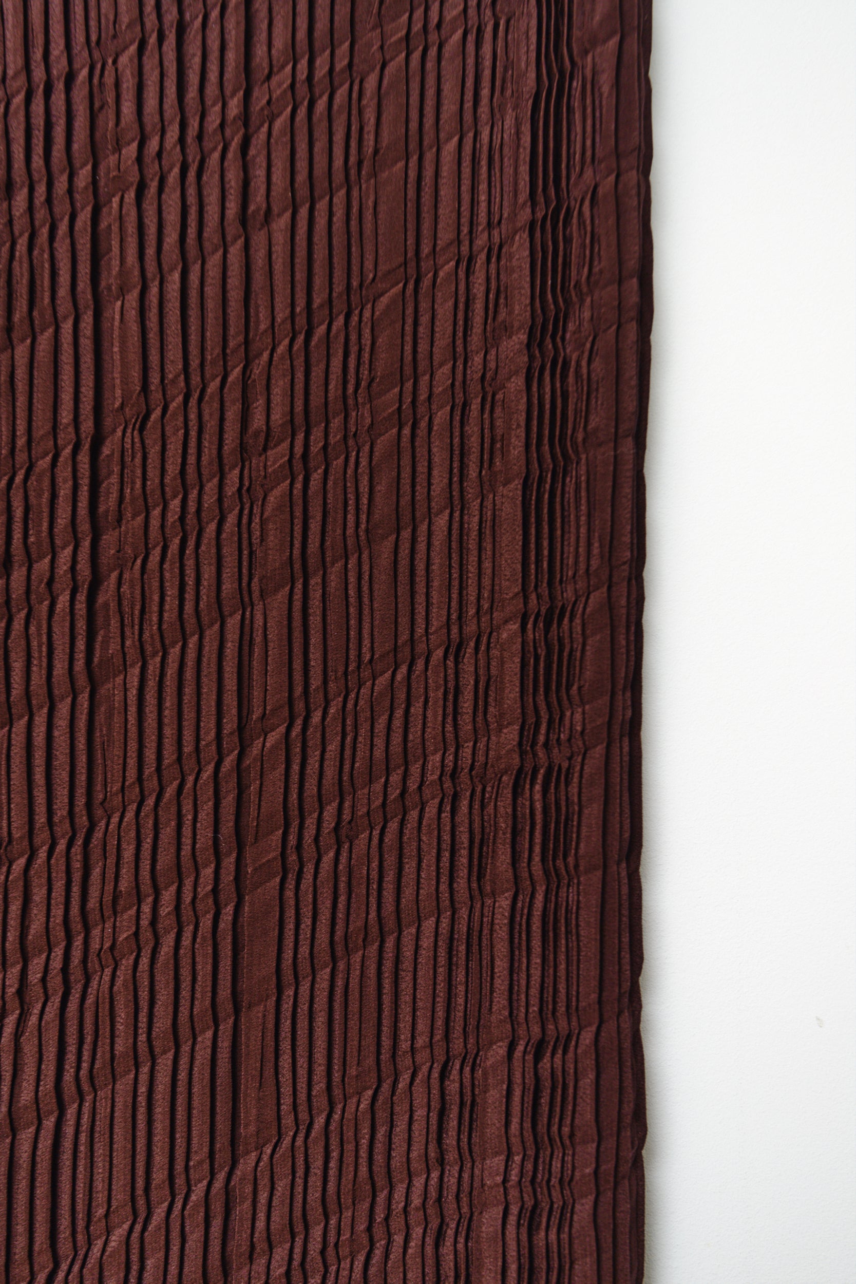 THE PLEATED SKIRT BROWN (38/40)