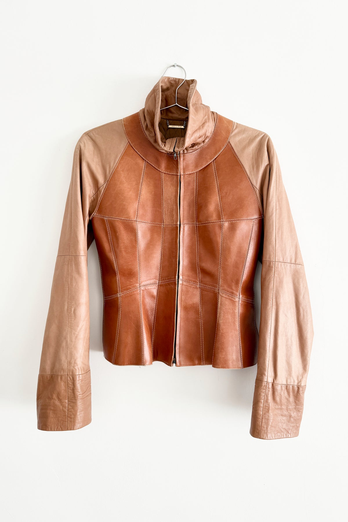 JAPAN2_THE CAMEL LEATHER JACKET (S/M) - ENSO Vintage