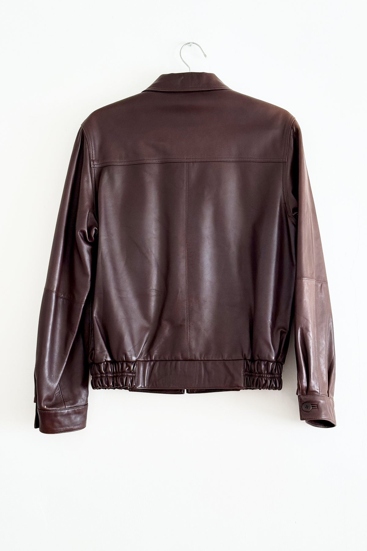 THE BROWN LEATHER BOMBER (S/M) - ENSO Vintage