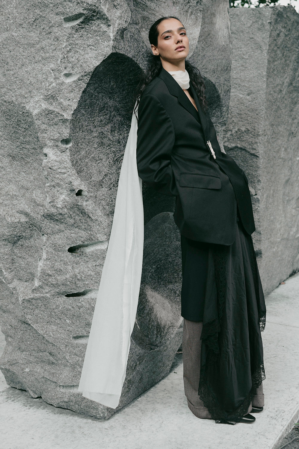 MM6 LACE SKIRT (S/M)