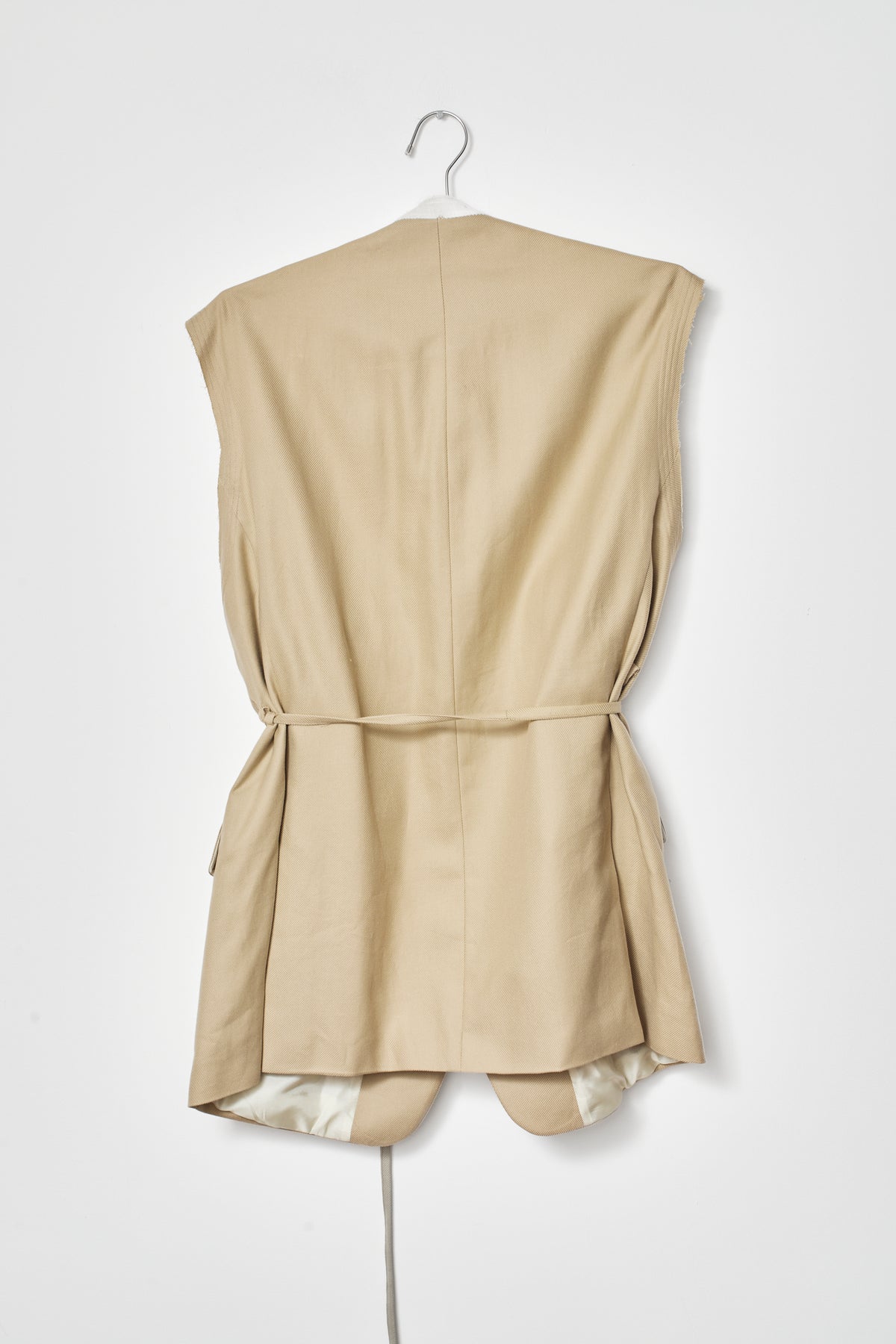 UPCYCLED VEST BEIGE (M/L)