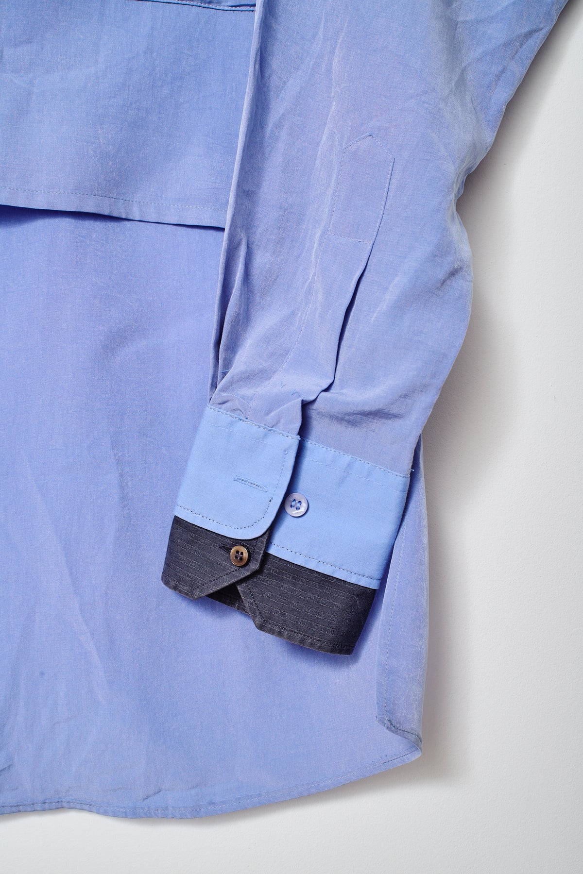 UPCYCLED DOUBLE WRAP - BLUE (M/L)