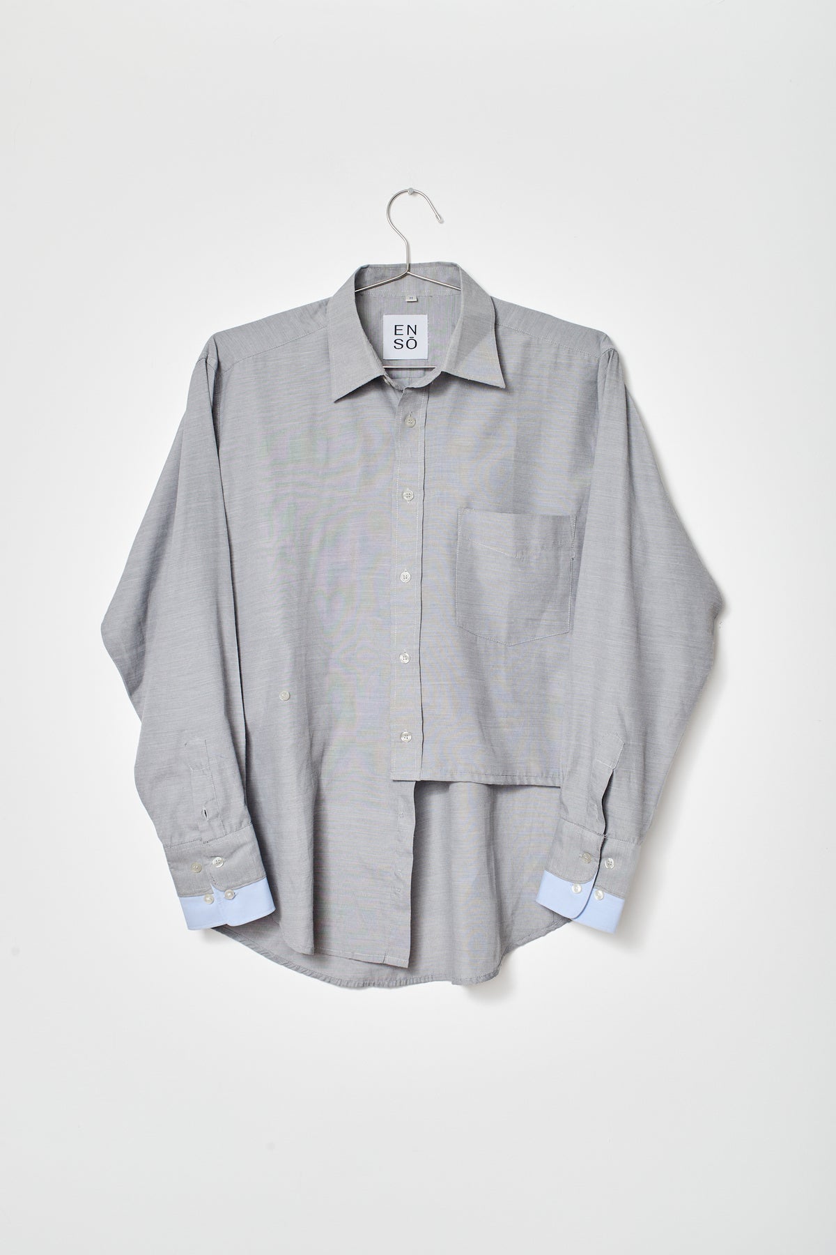 UPCYCLED DOUBLE WRAP - LIGHT GREY (M/L)