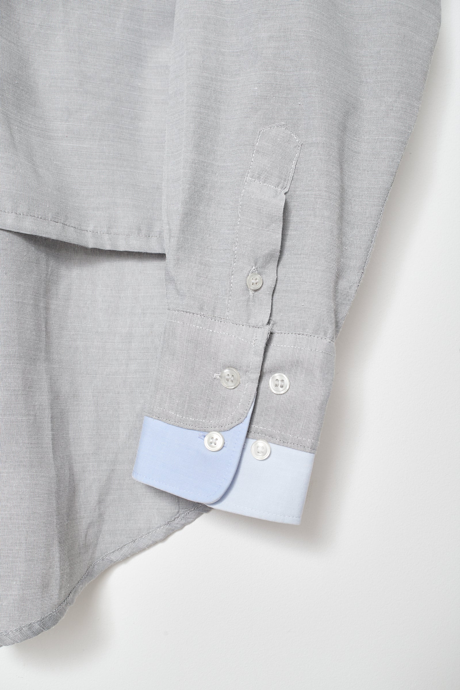 UPCYCLED DOUBLE WRAP - LIGHT GREY (M/L)