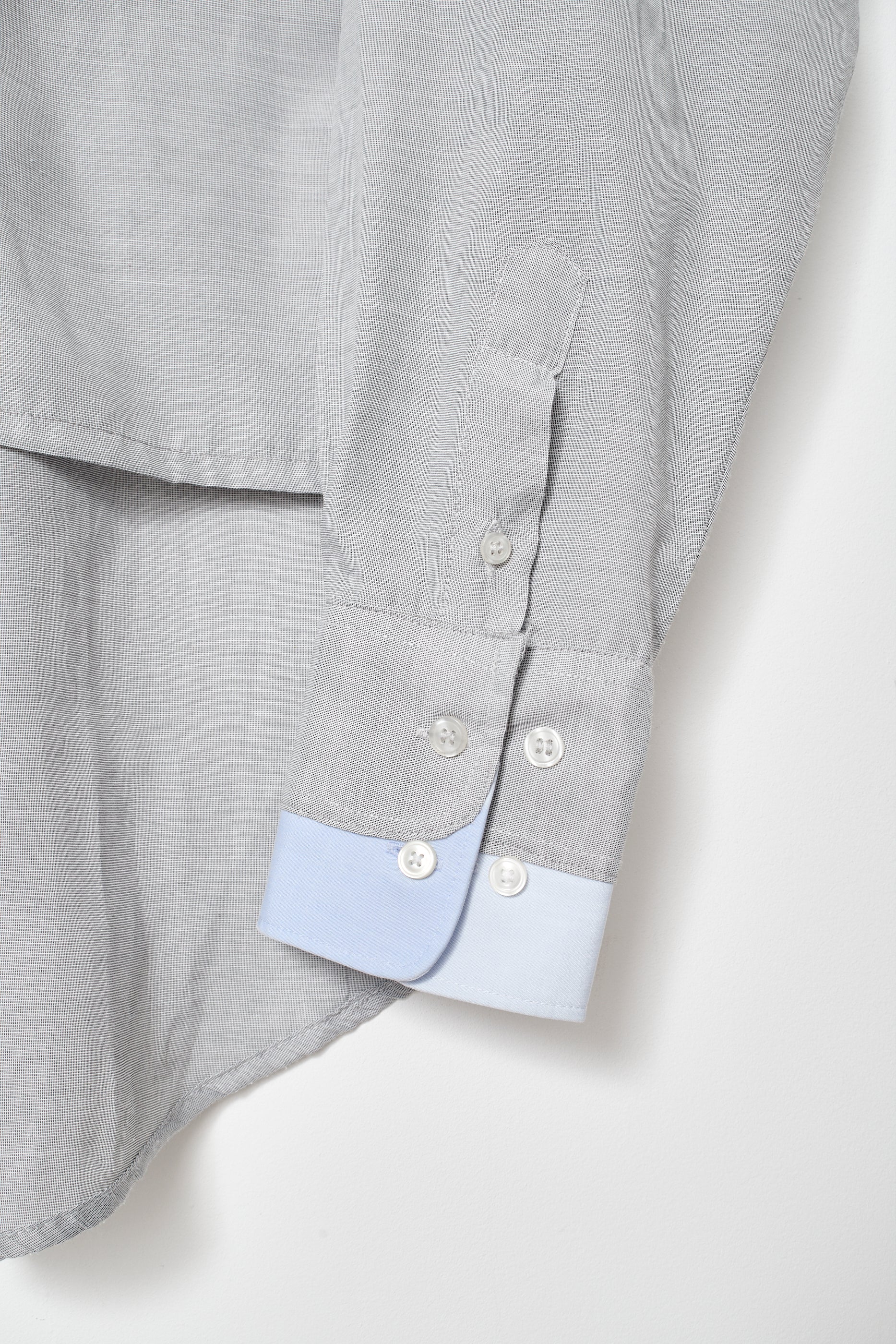 UPCYCLED DOUBLE WRAP - LIGHT GREY (M/L)