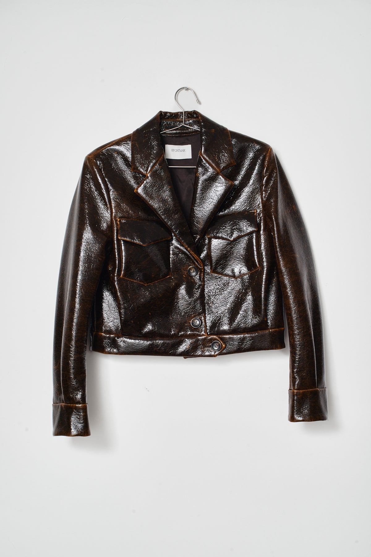 SPORTMAX LACQUERED JACKET (S/M)