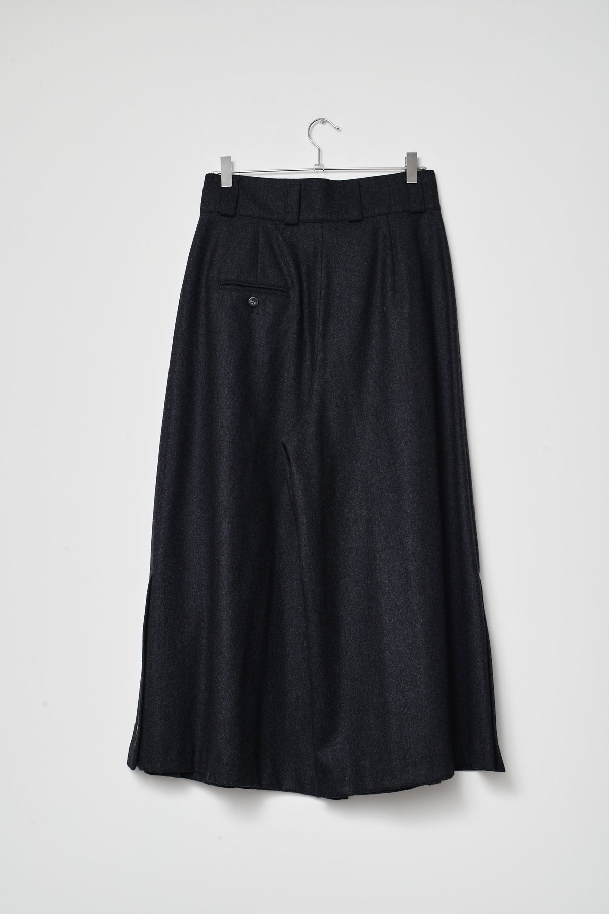 THE WIDE LEG WOOL PANT (36/38)