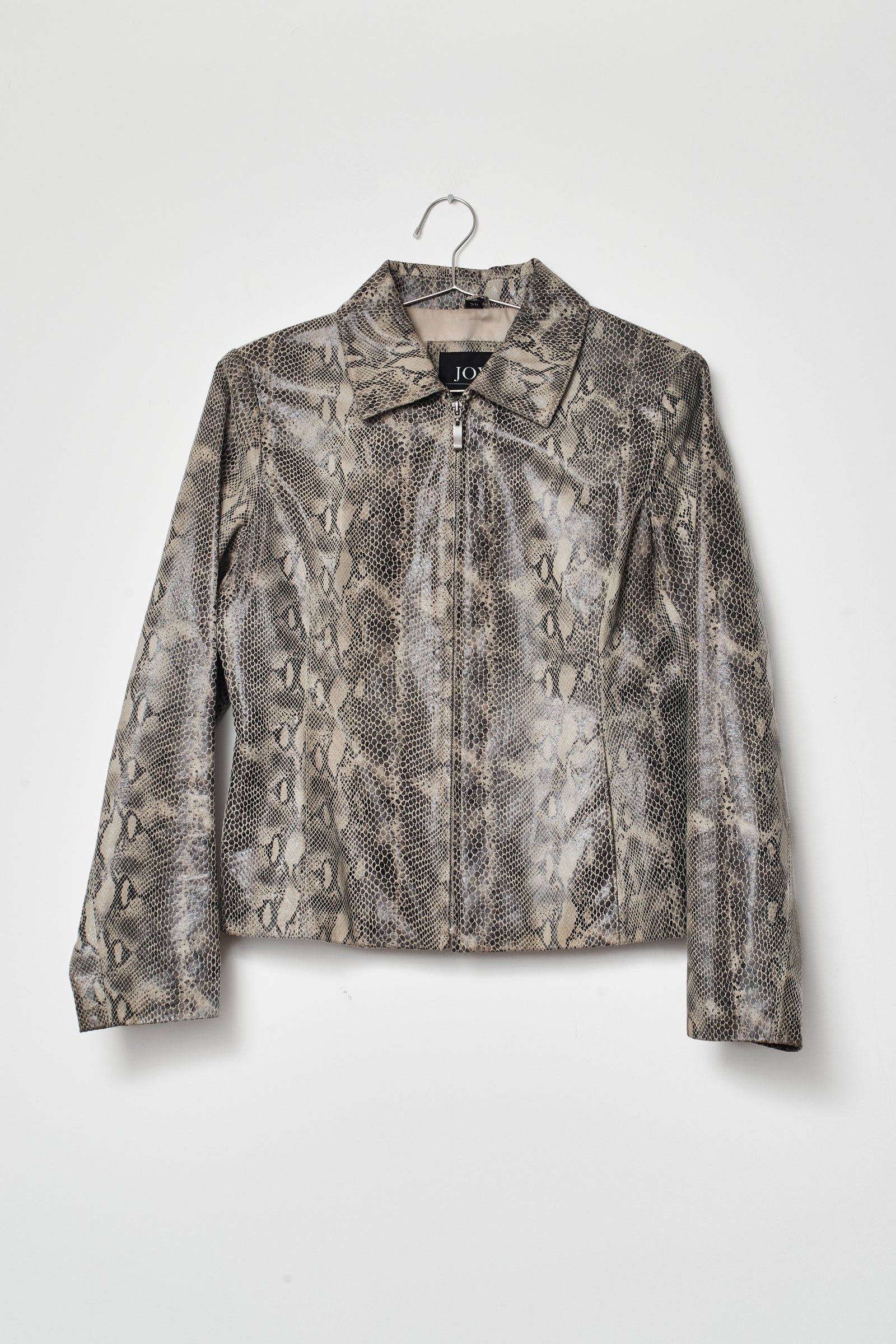 THE CROP SNAKE JACKET (XS/S)