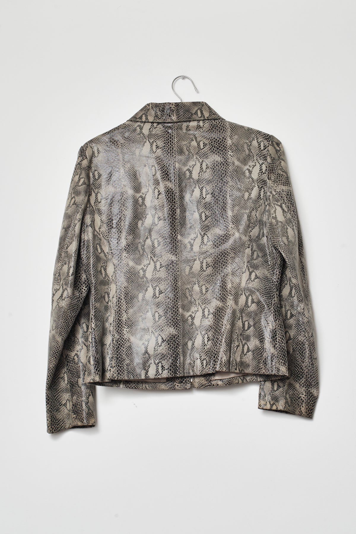 THE CROP SNAKE JACKET (XS/S)