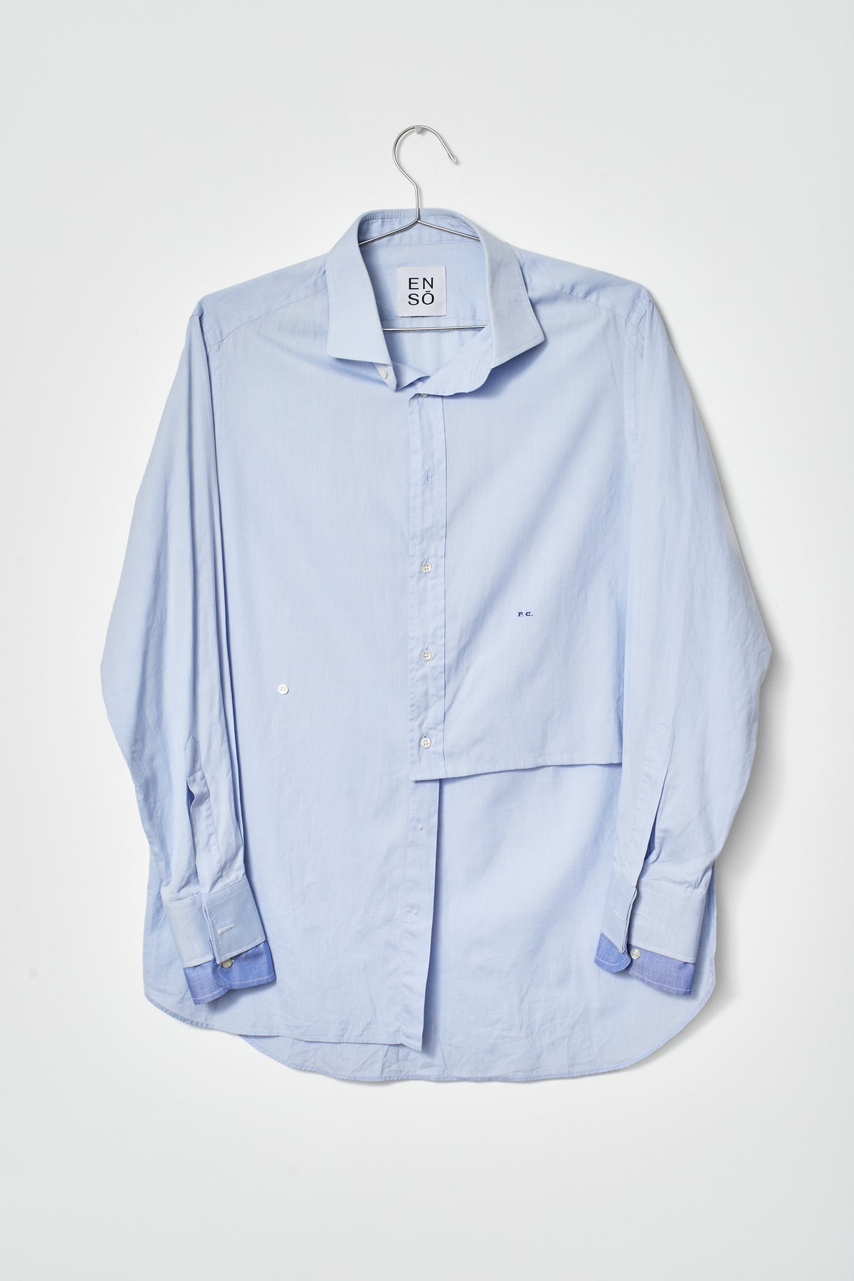 UPCYCLED DOUBLE WRAP -  LIGHT BLUE (S/M)