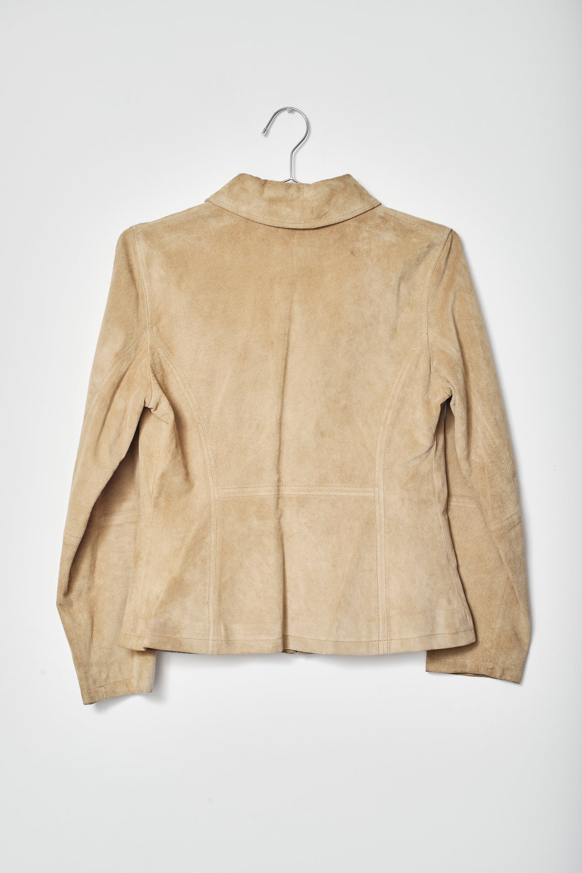 THE SUEDE LEATHER JACKET (XS/S)