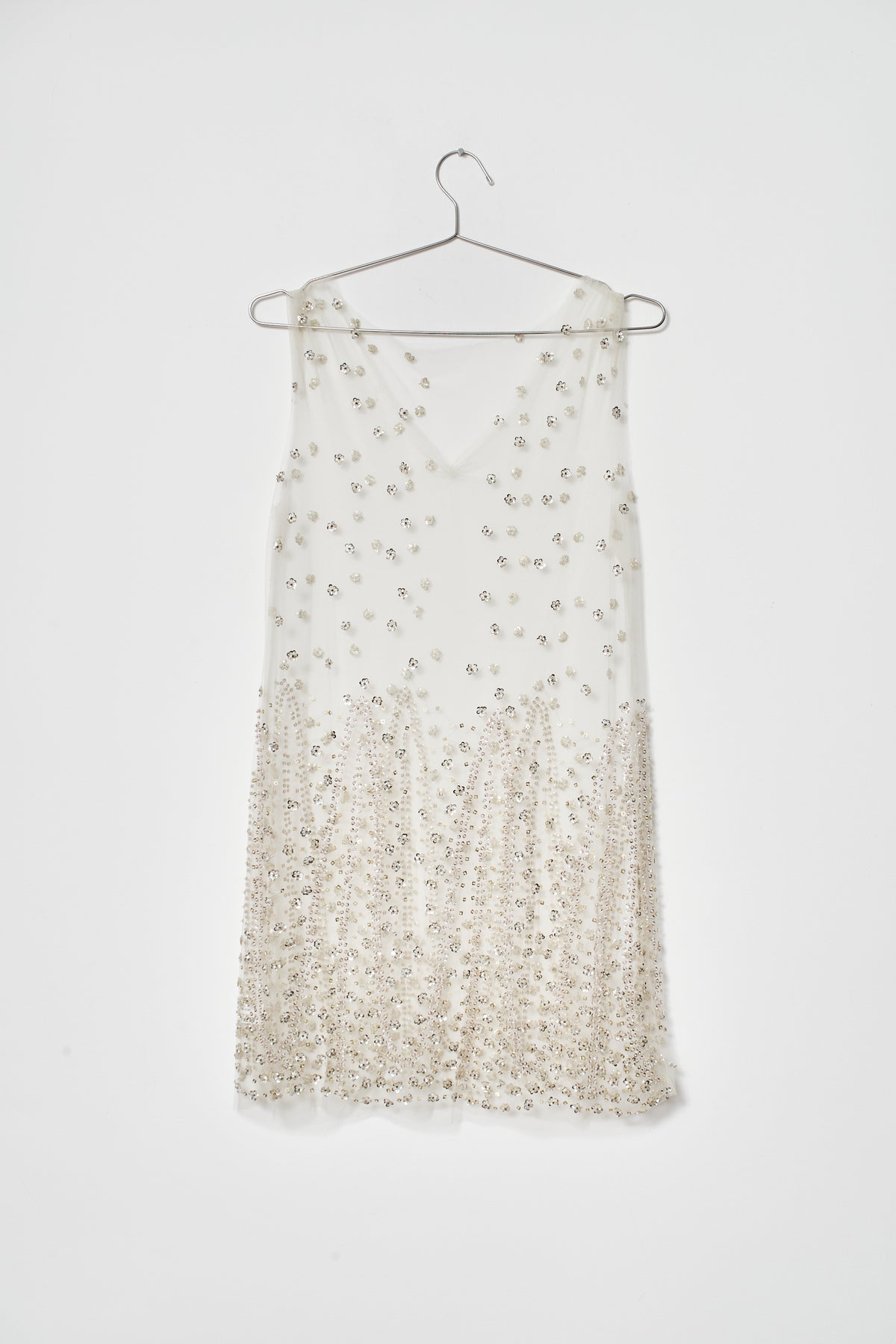 THE SHEER SEQUIN DRESS (ONE)