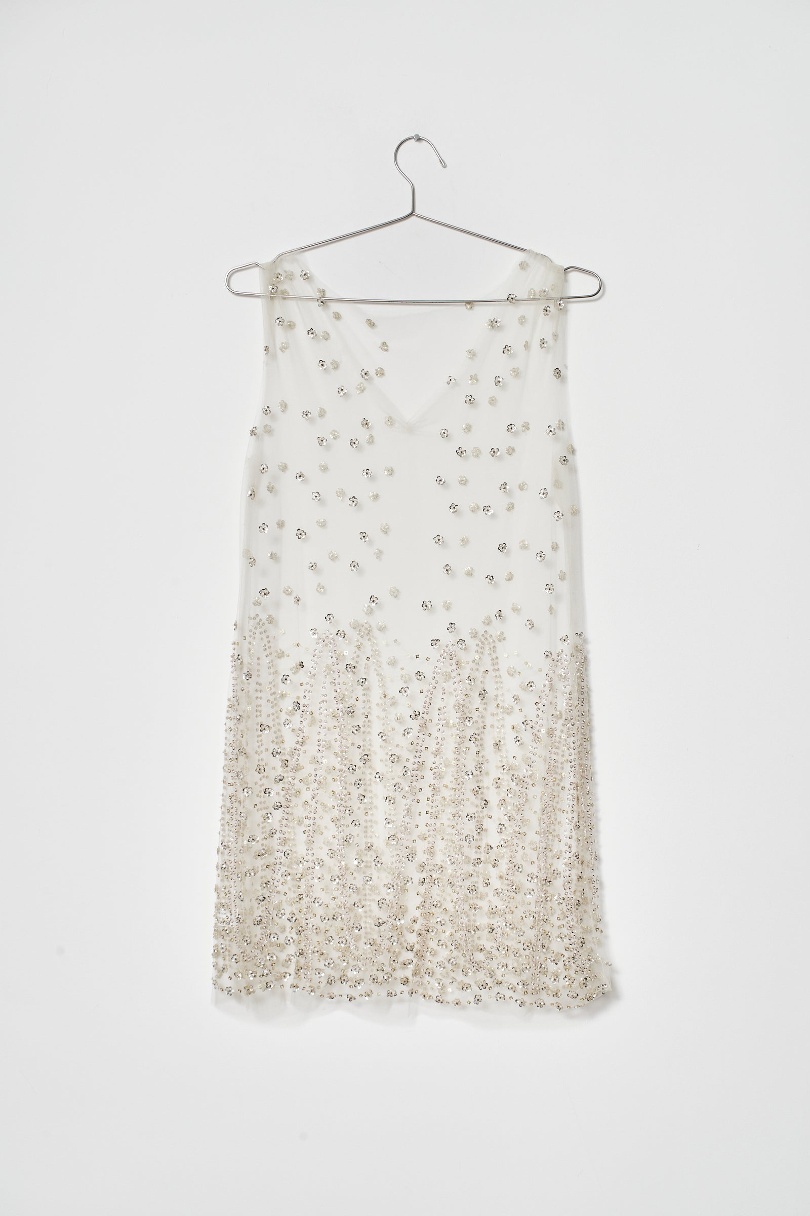 THE SHEER SEQUIN DRESS (ONE)