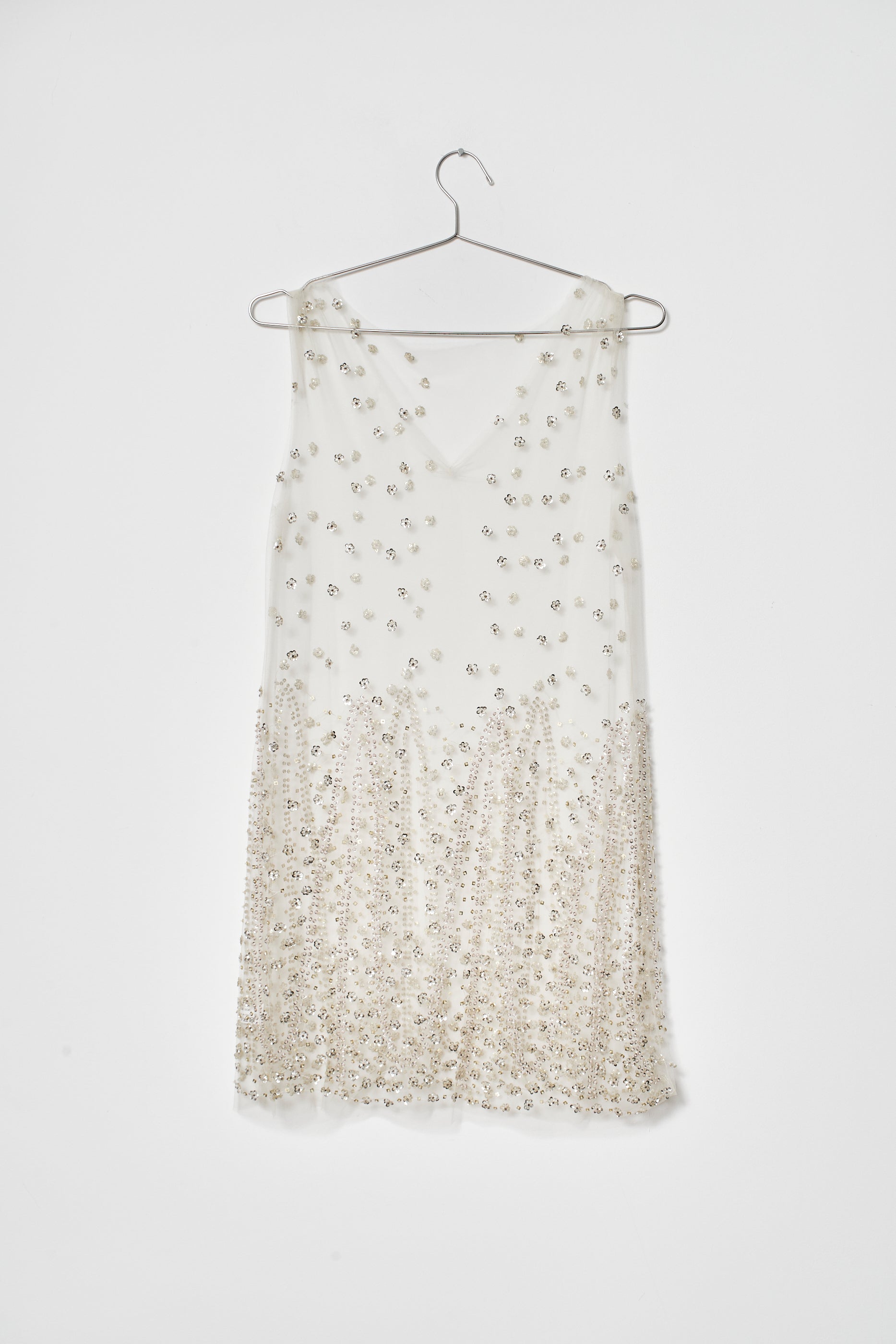THE SHEER SEQUIN DRESS (ONE)