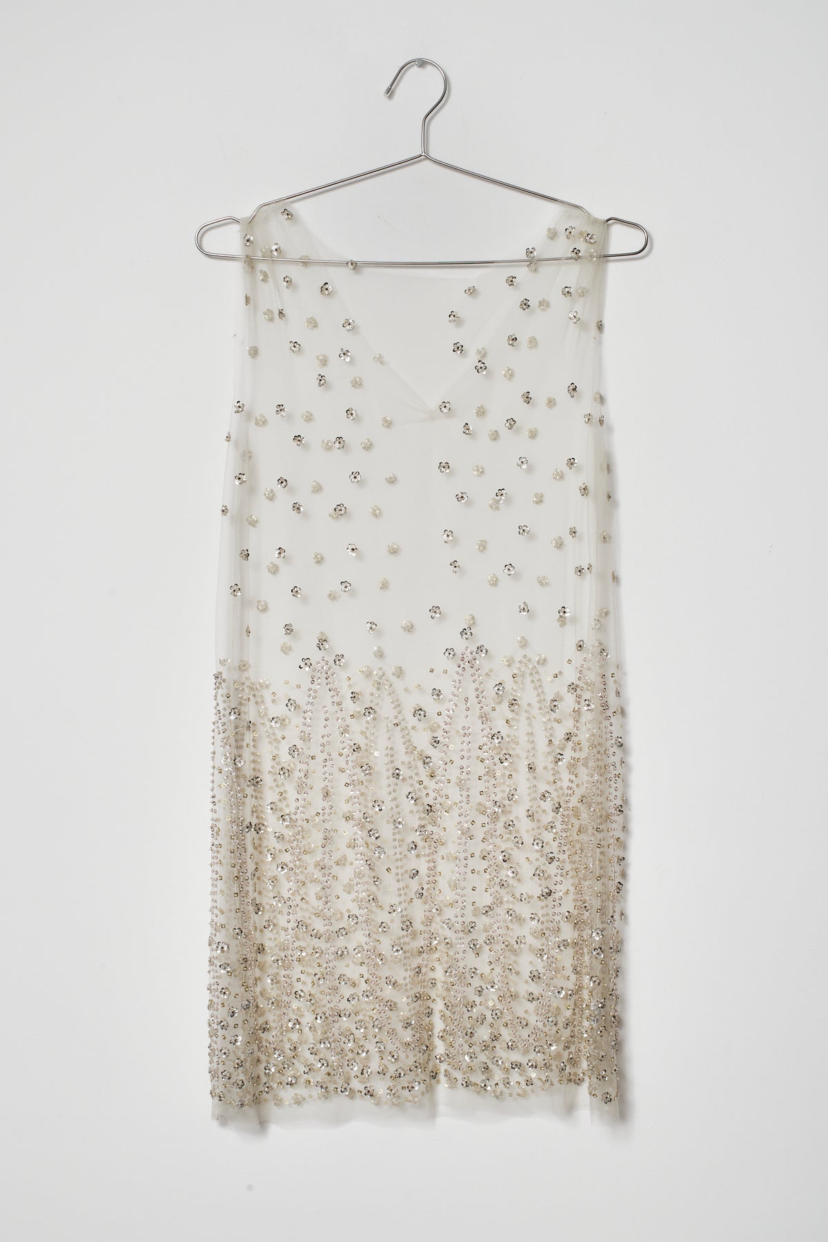 THE SHEER SEQUIN DRESS (ONE)