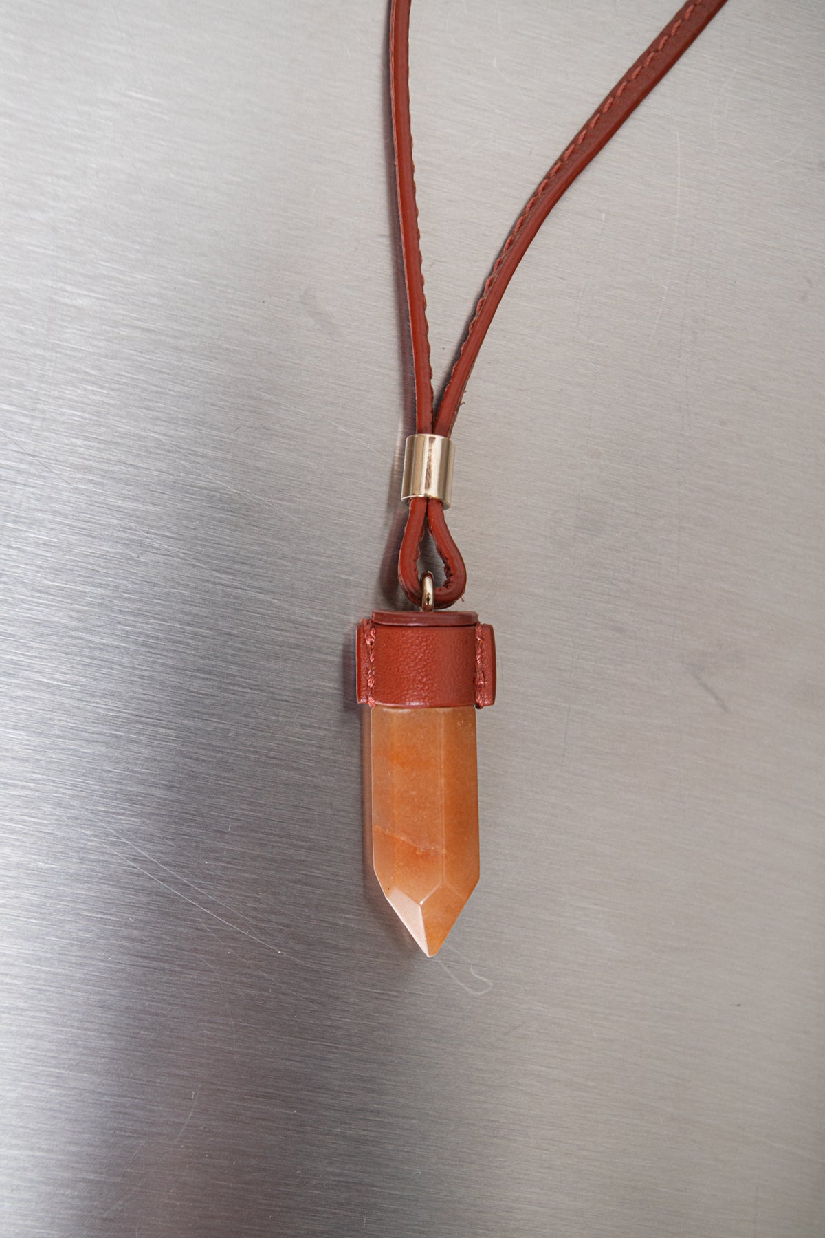 CHLOÉ AVENTURINE PENDANT