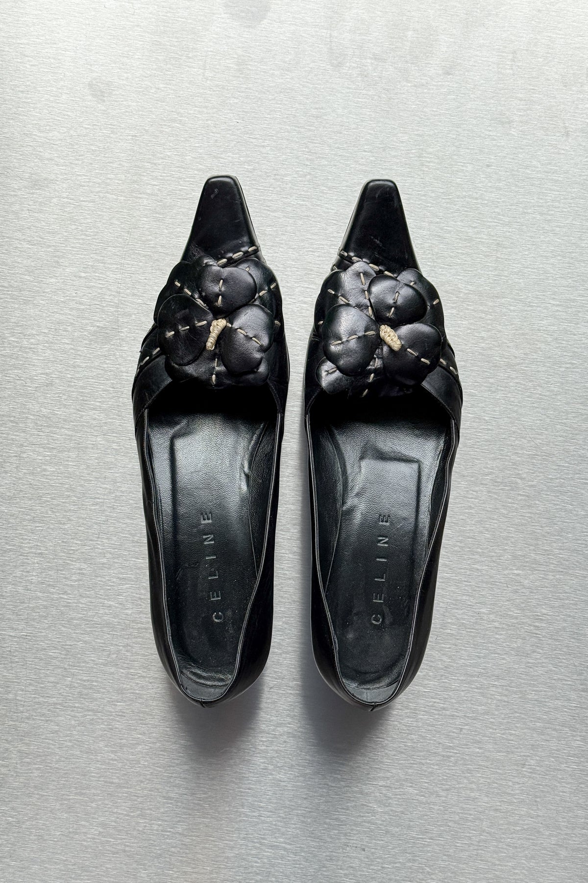 CELINE KITTEN HEELS (39)