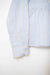 UPCYCLED SMOCK SHIRT BLUE PINSTRIPE (S/M)