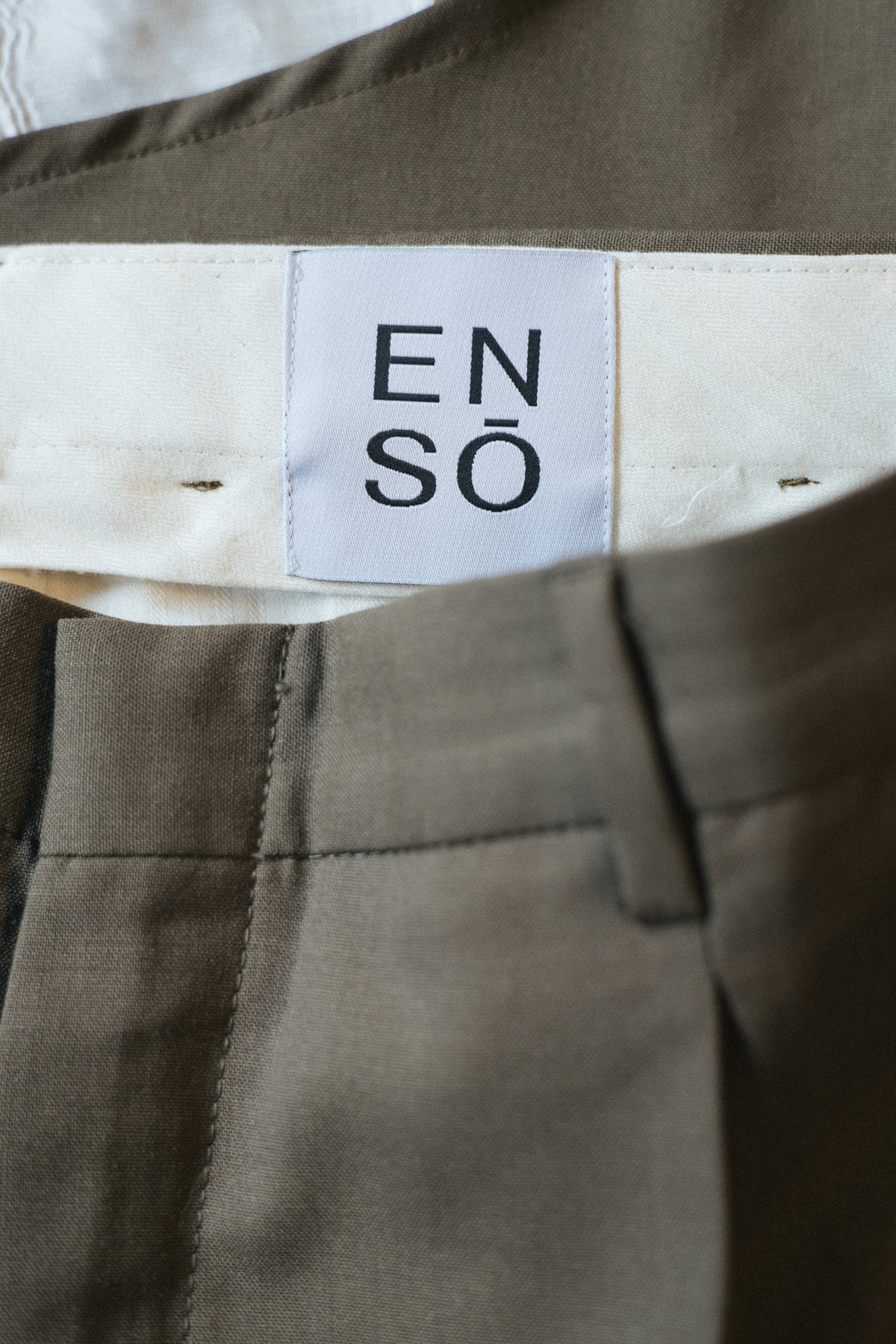 UPCYCLED SKIRT CARGO GREEN (36/38)