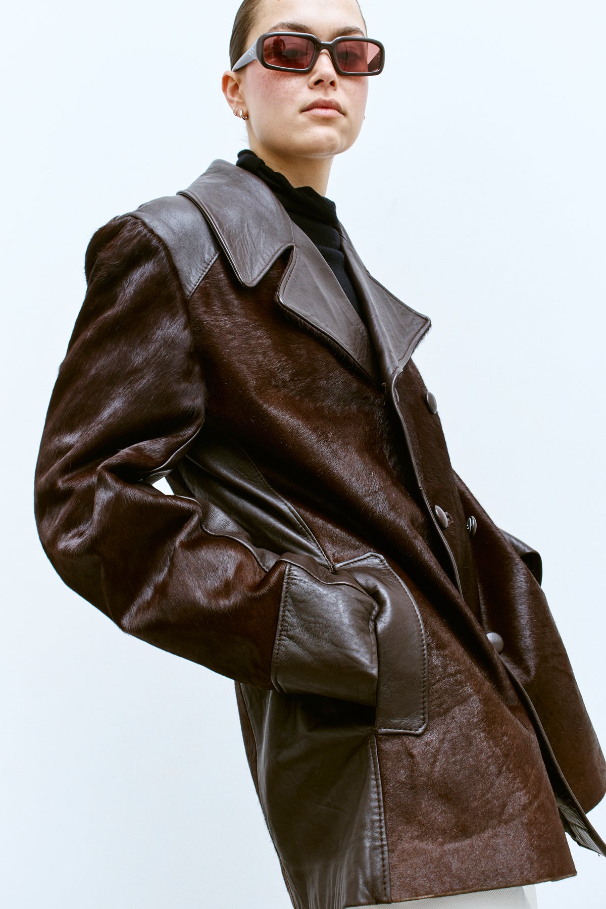 THE PONY HAIR COAT (M/L) - ENSO Vintage