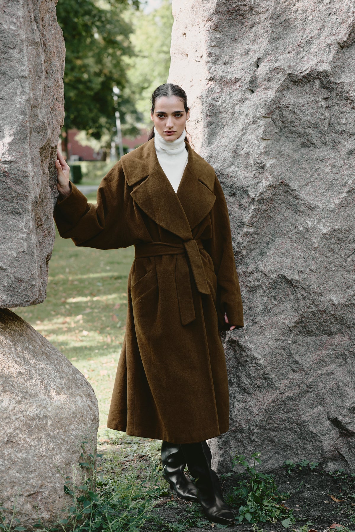 JIL SANDER OVERSIZED COAT (M/L)