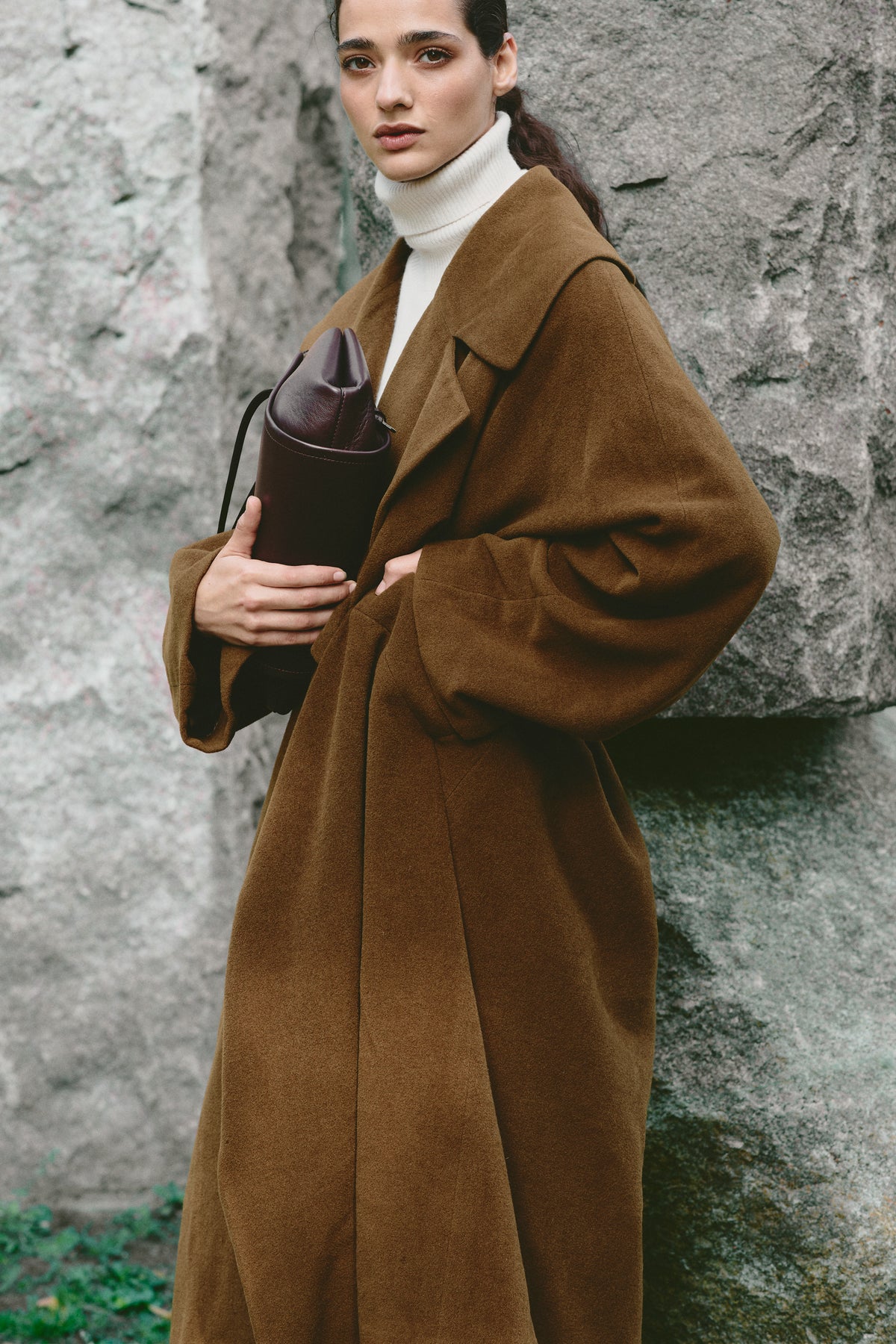 JIL SANDER OVERSIZED COAT (M/L)