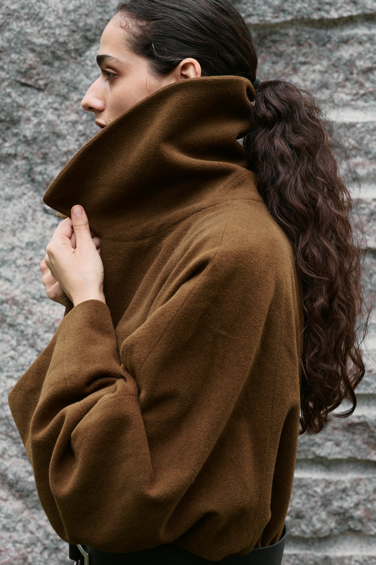 JIL SANDER OVERSIZED COAT (M/L)