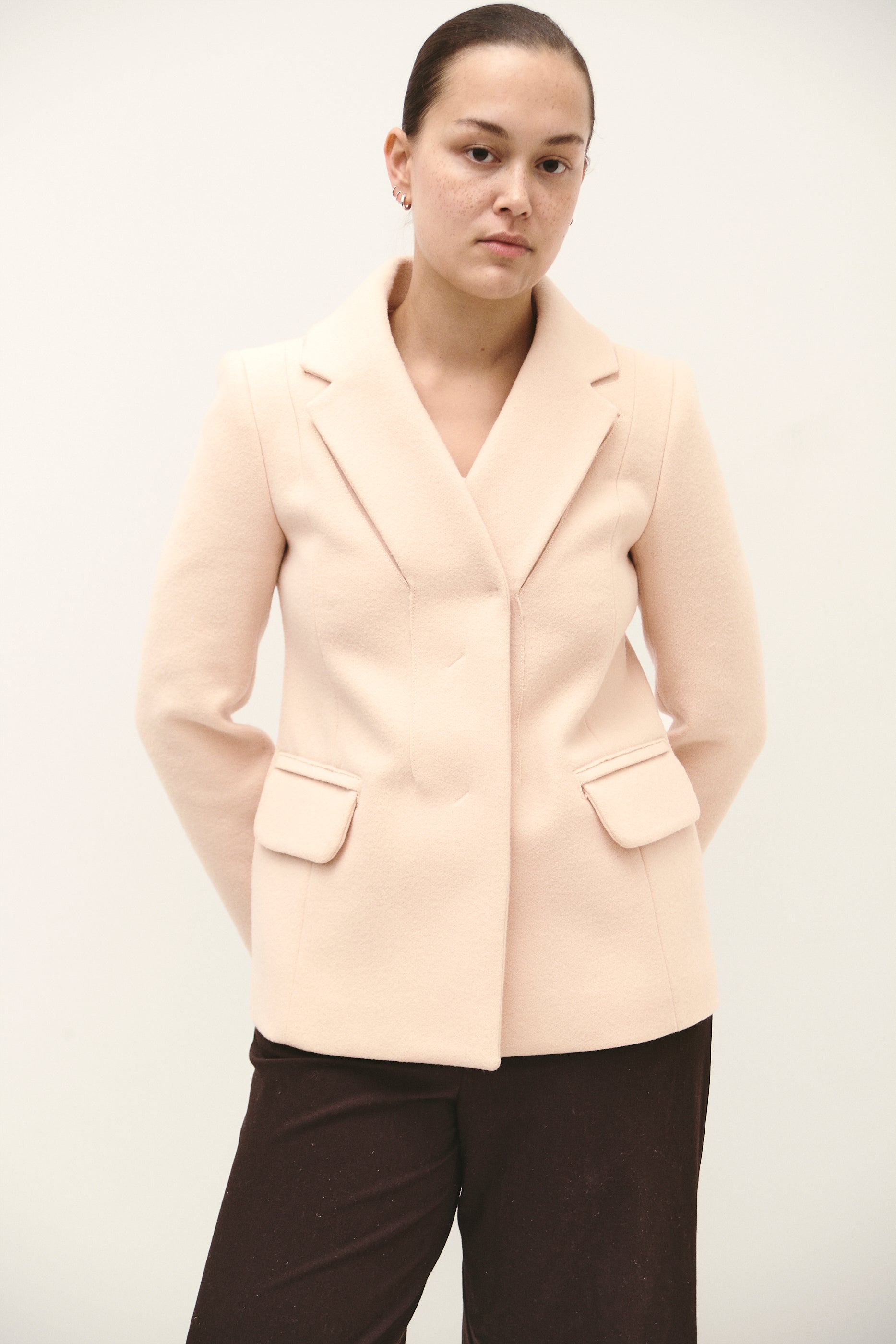 CARVEN WOOL BLAZER (XS/S)