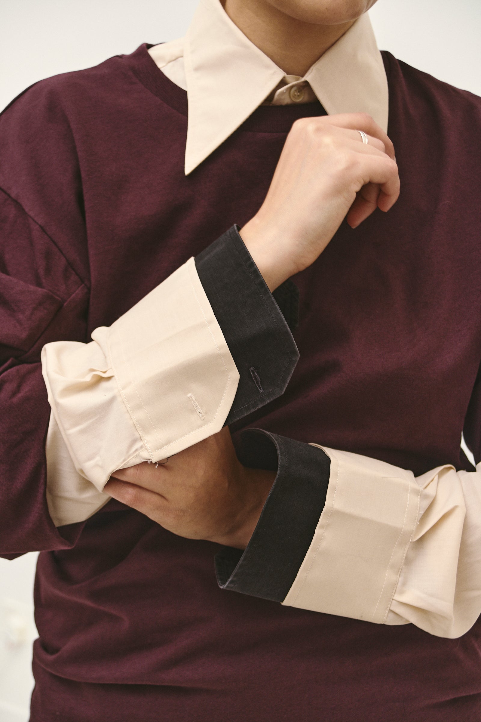 UPCYCLED DOUBLE WRAP - SAND (S/M)