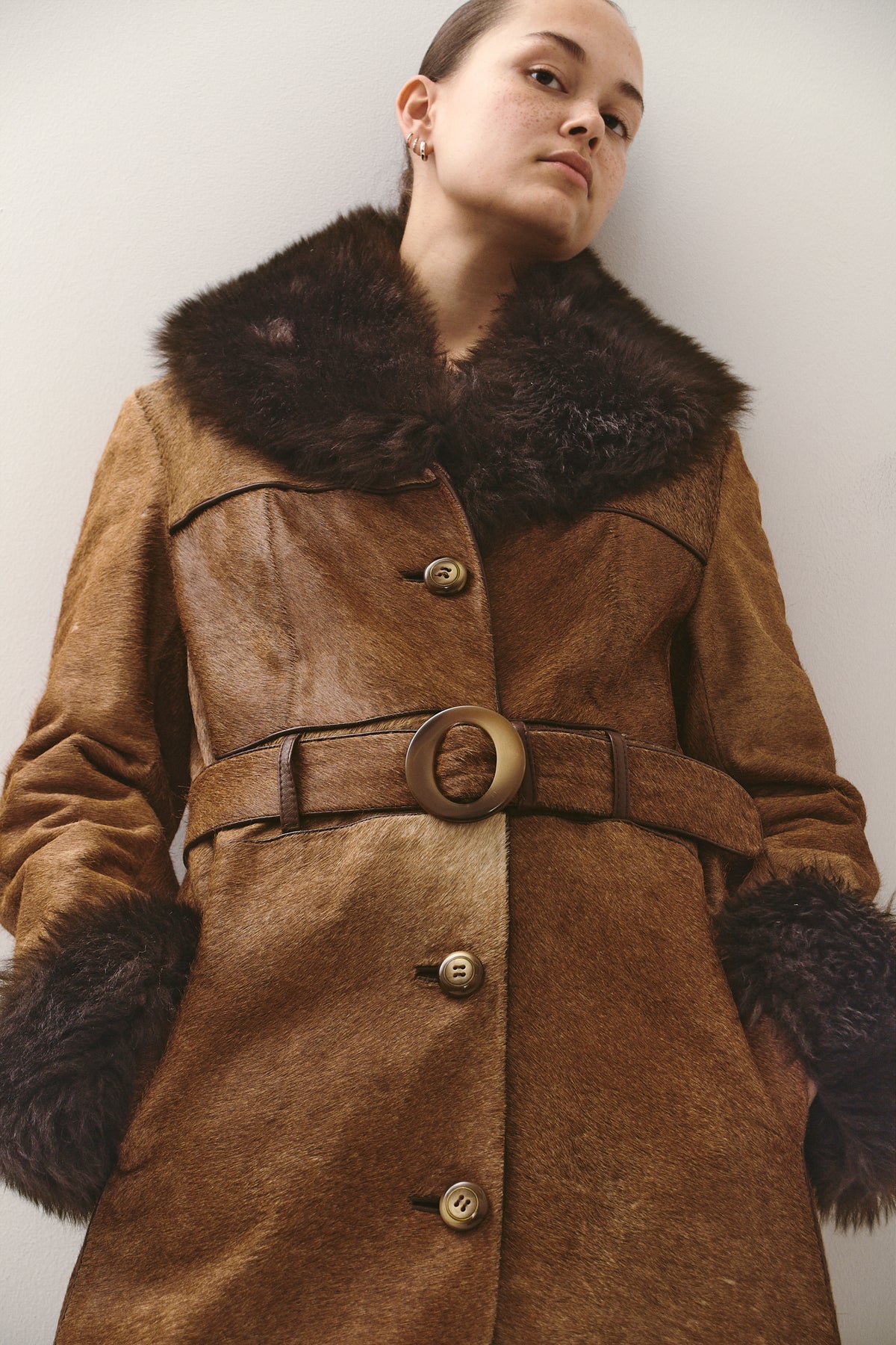 THE ICON FUR COAT (S/M)