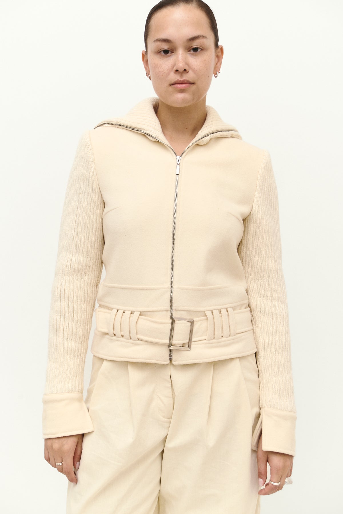 THE CREAM BUCKLE (XS/S)