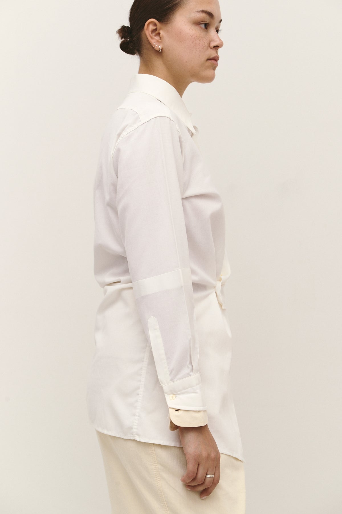 UPCYCLED DOUBLE WRAP - WHITE (M/L)