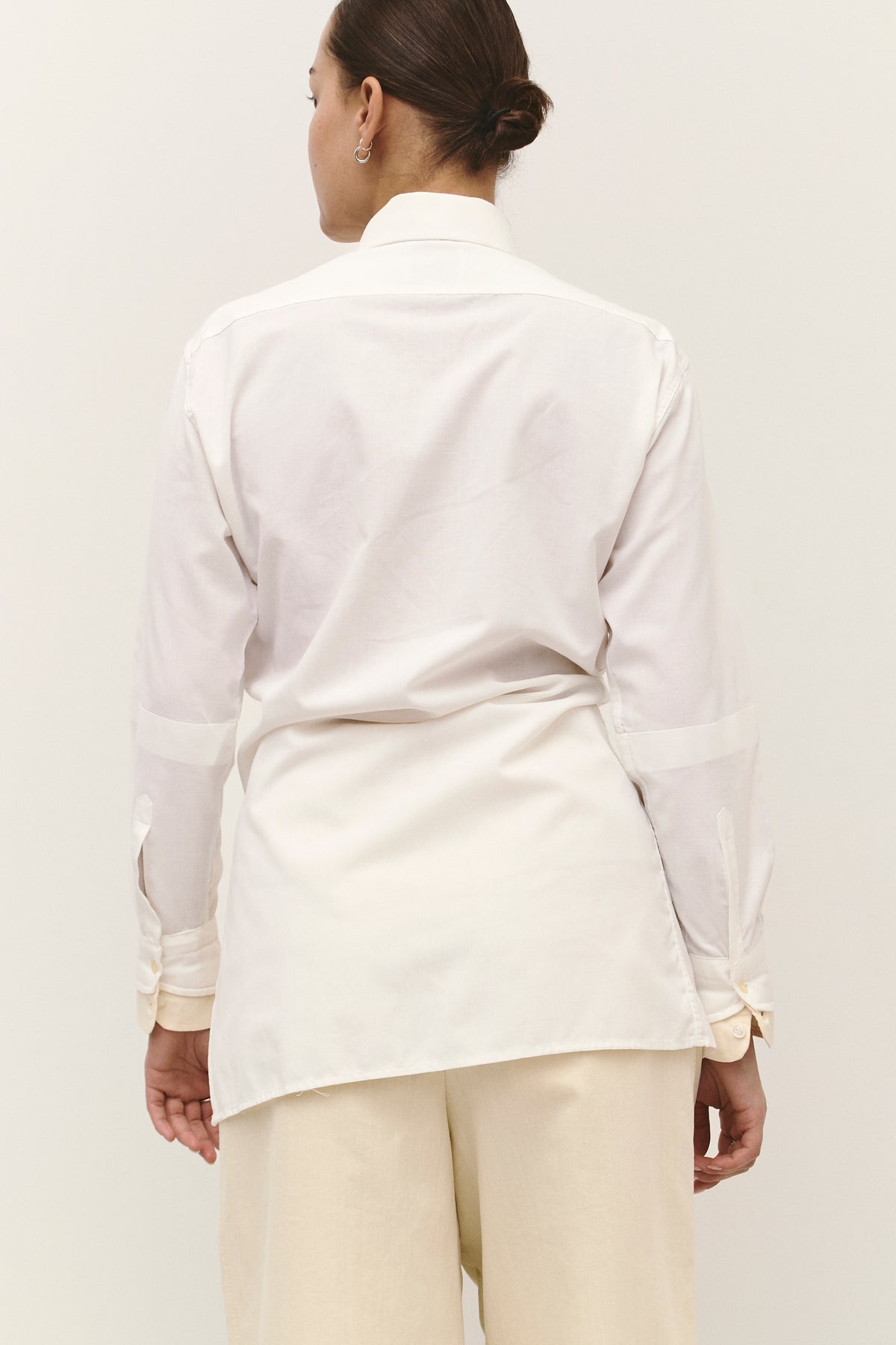 UPCYCLED DOUBLE WRAP - WHITE (M/L)