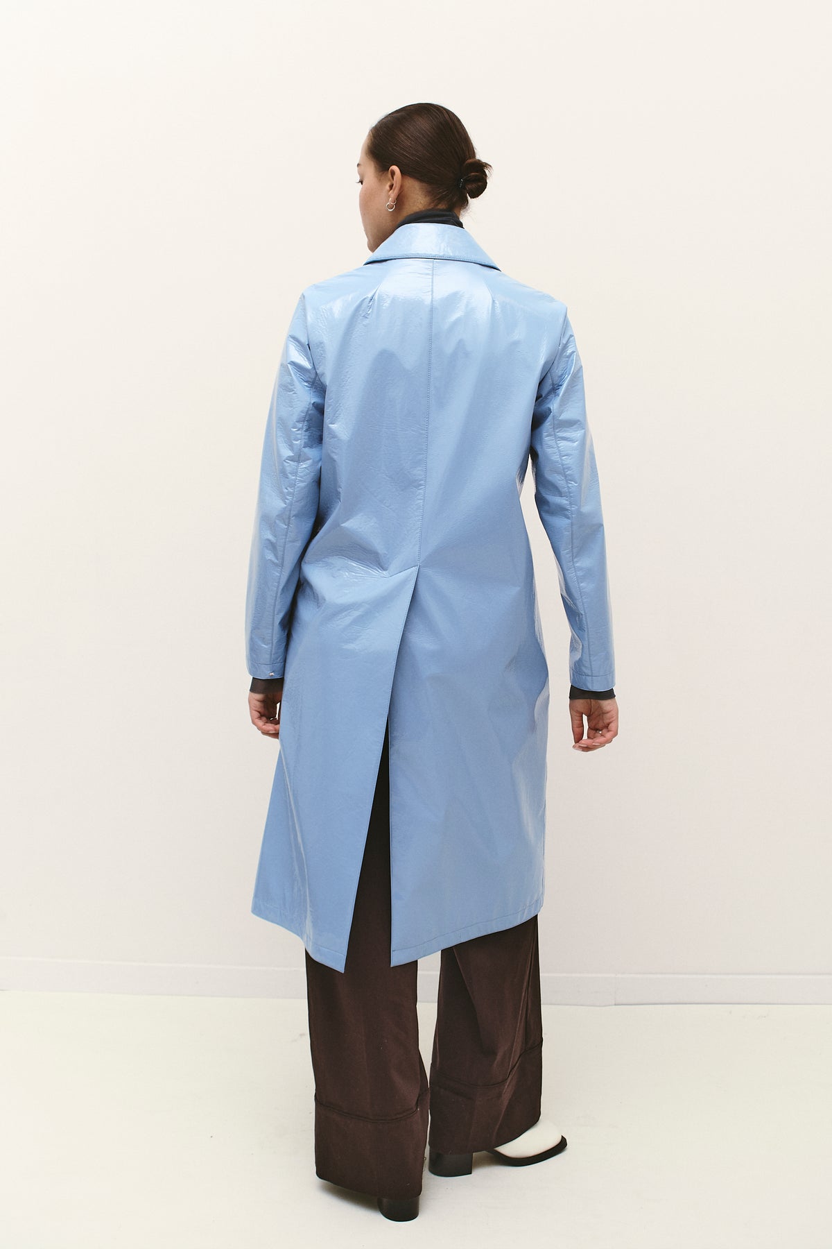 SPORTMAX LAQUERED COAT (XS/S)