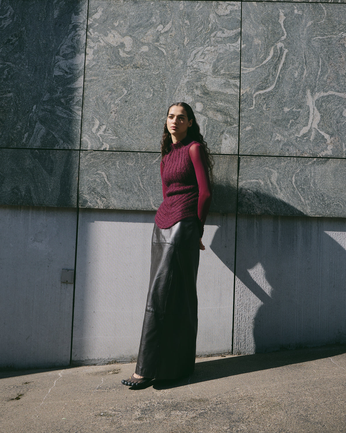 THE MOHAIR SHEER TOP (XS/S)