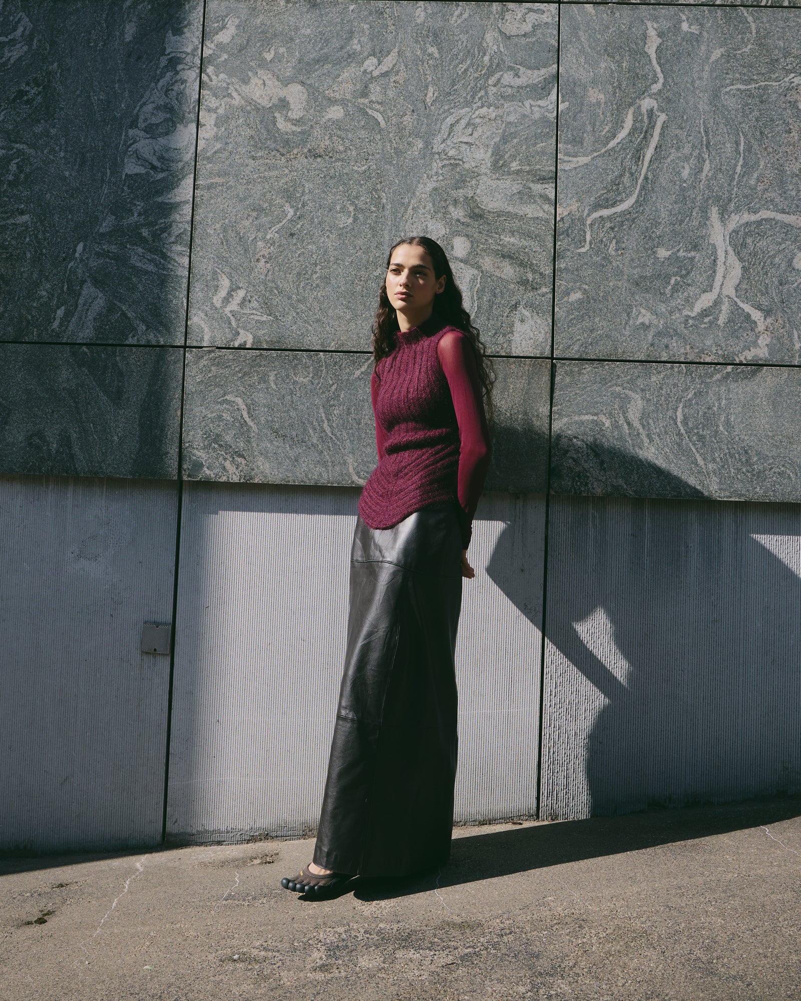 THE MOHAIR SHEER TOP (XS/S)