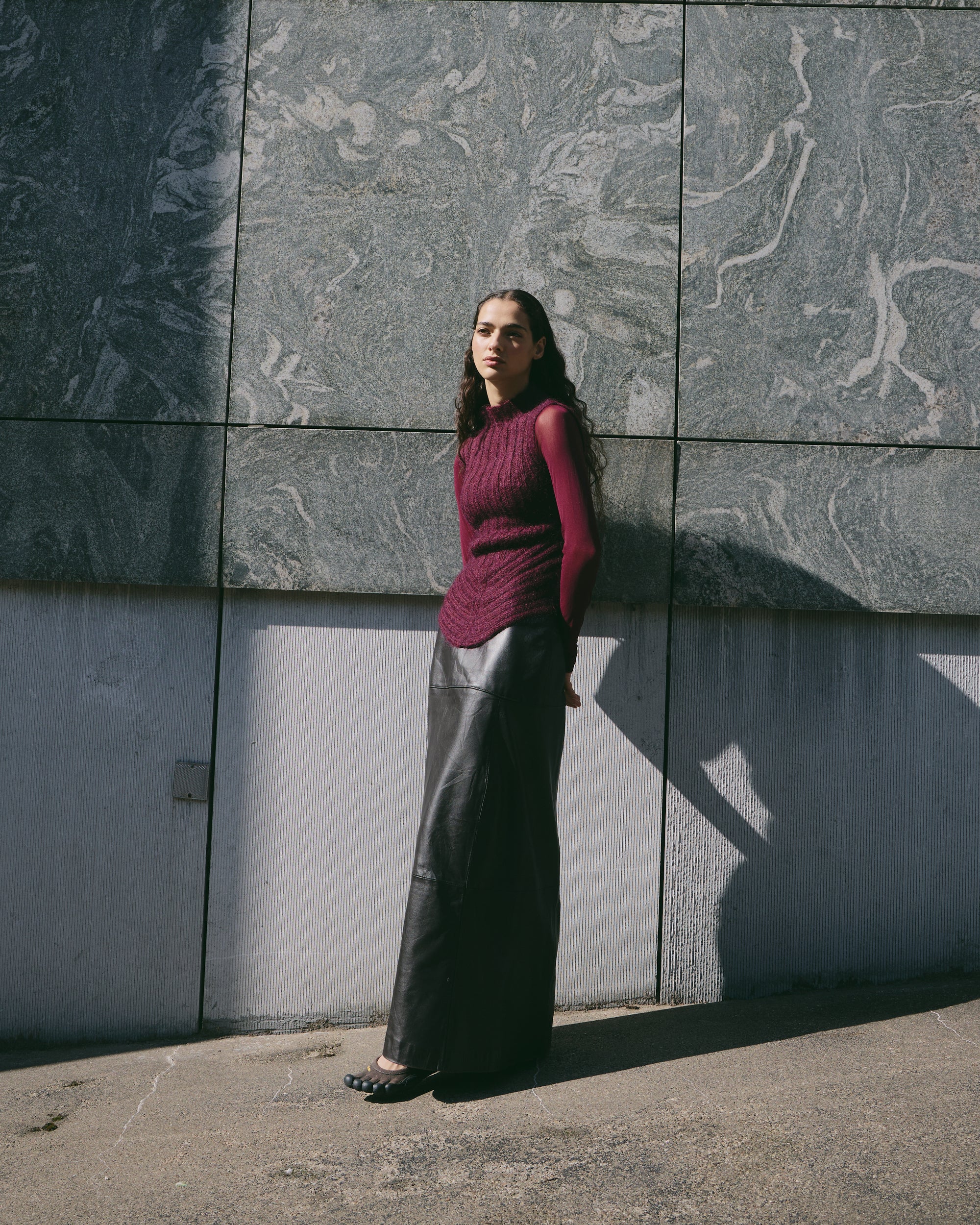 THE MOHAIR SHEER TOP (XS/S)