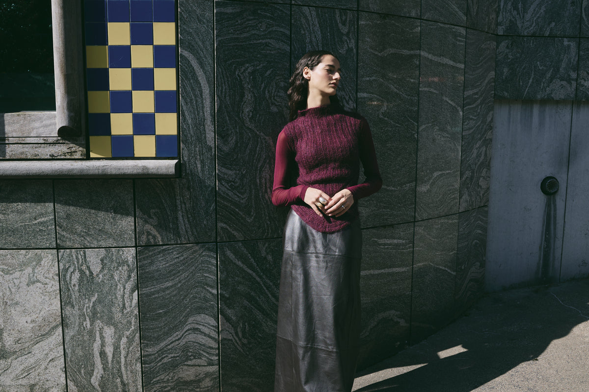 THE MOHAIR SHEER TOP (XS/S)