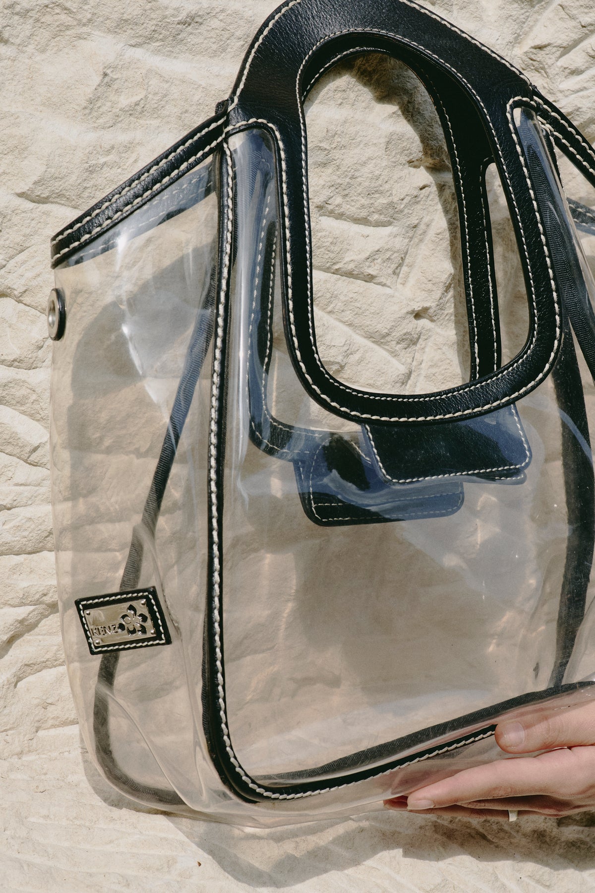 KENZO TRANSPARENT BAG