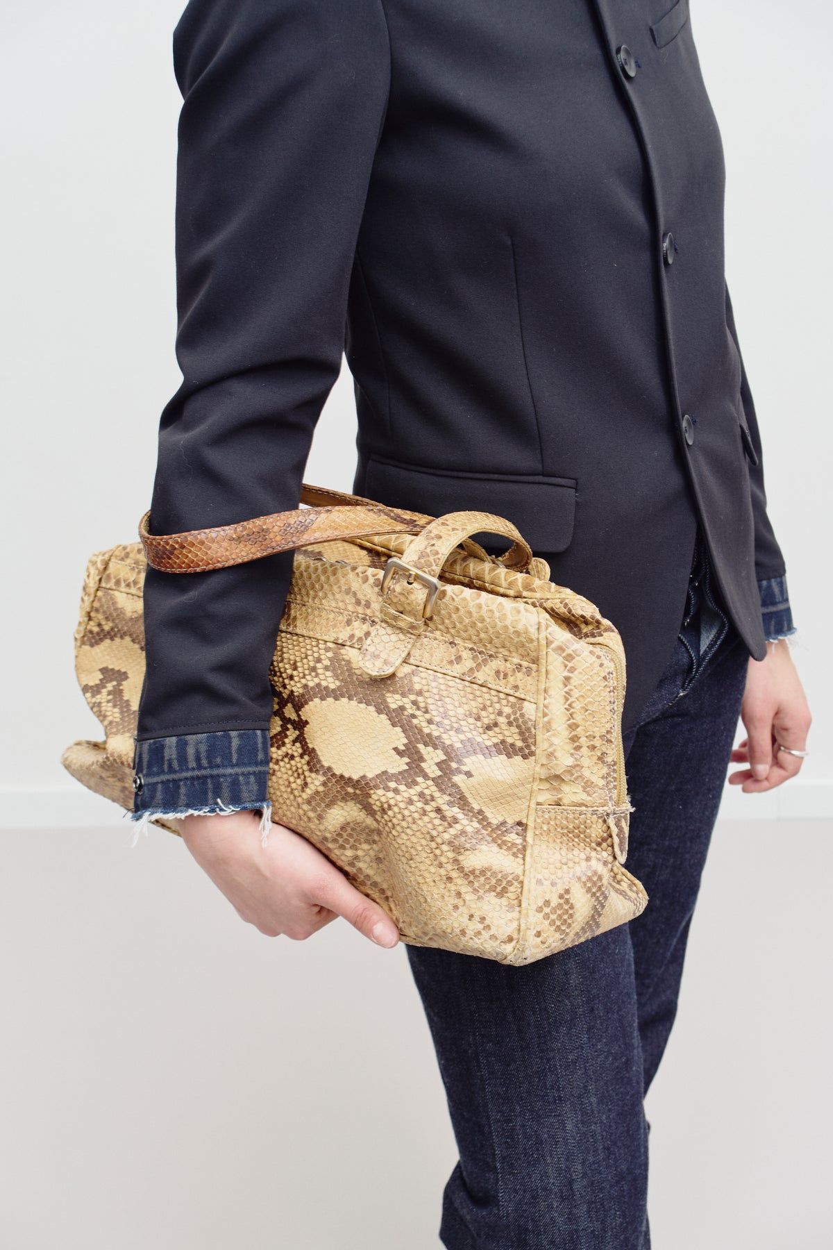 THE SNAKE SHOULDER BAG - ENSO Vintage