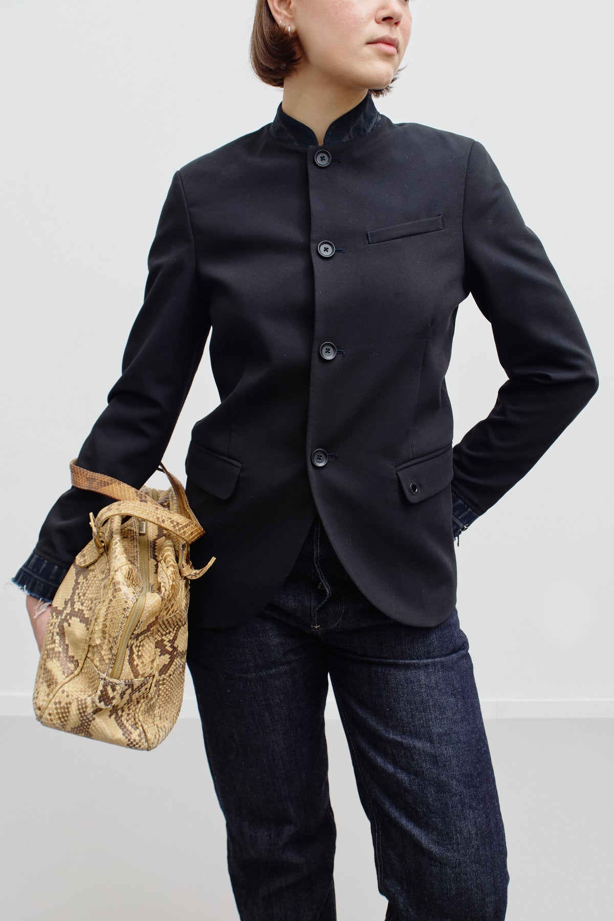 DIESEL BUTTON-UP JACKET (S/M) - ENSO Vintage