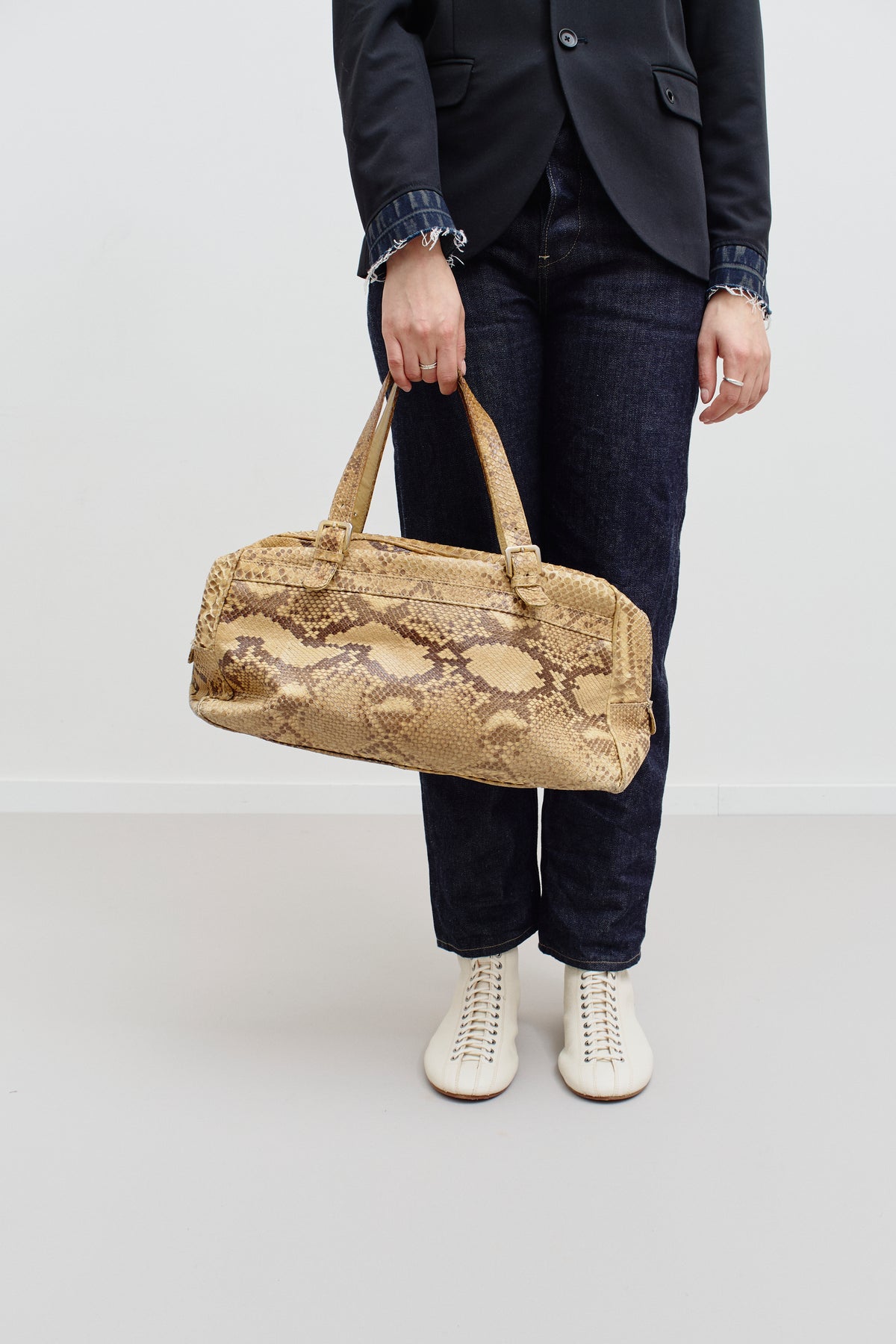 THE SNAKE SHOULDER BAG - ENSO Vintage