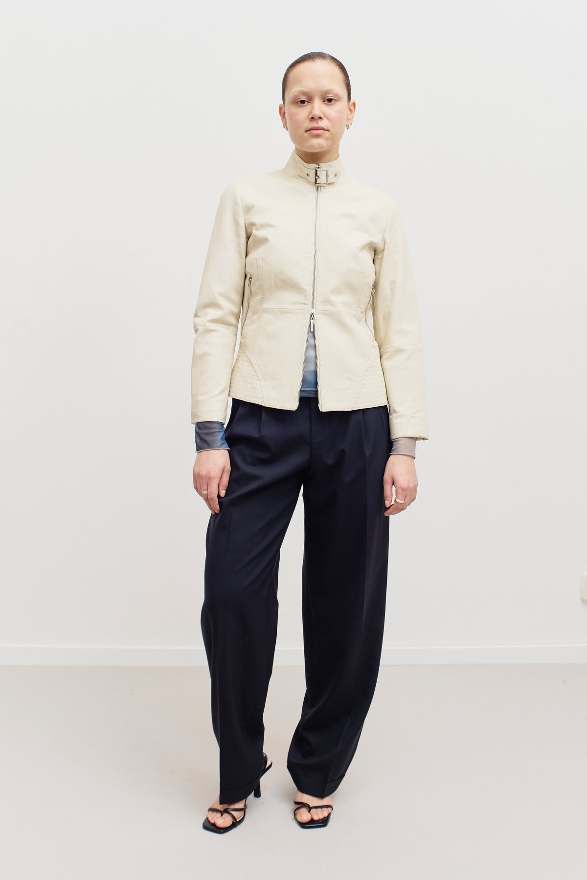 THE LEATHER JACKET (XS/S) - ENSO Vintage