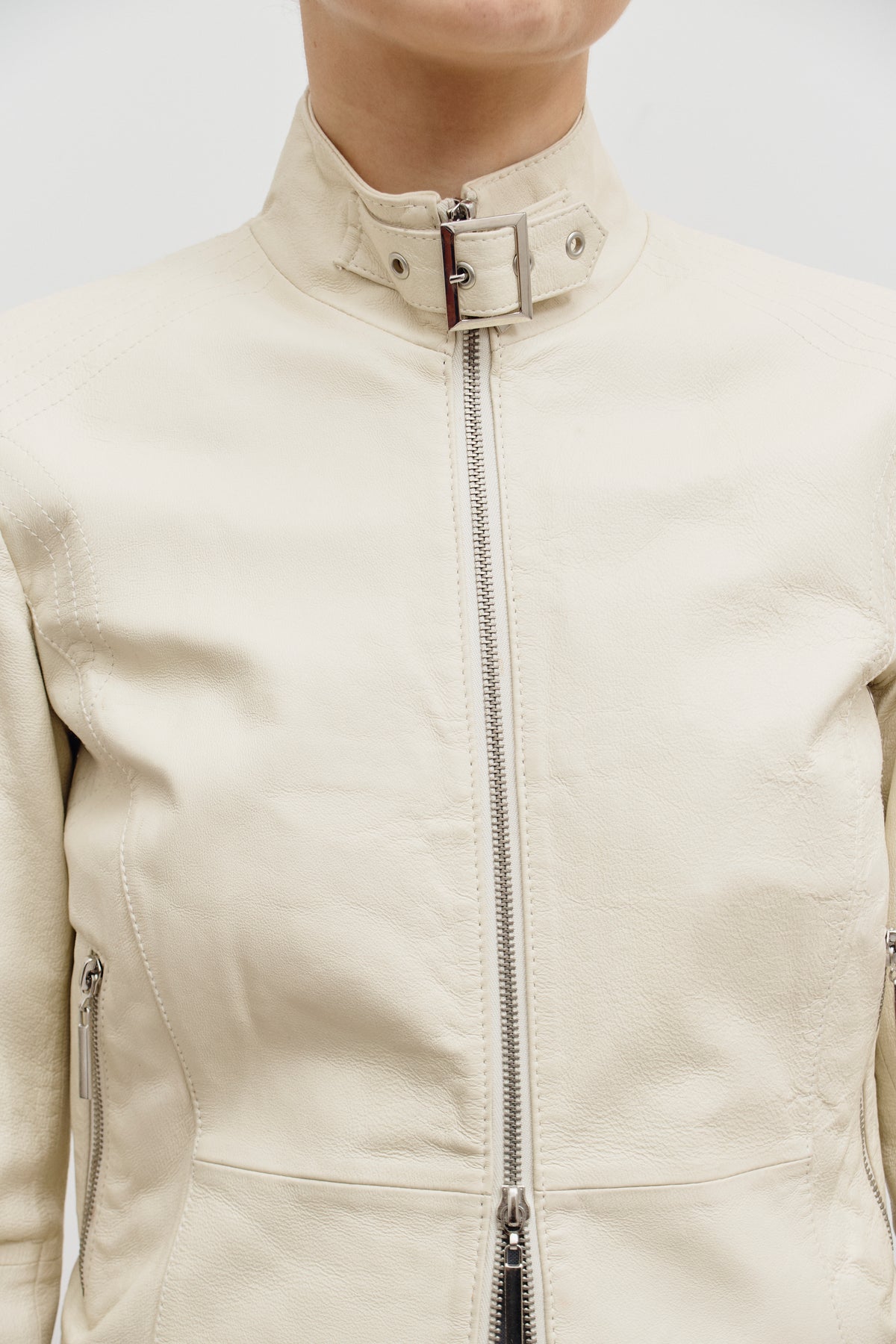 THE LEATHER JACKET (XS/S) - ENSO Vintage