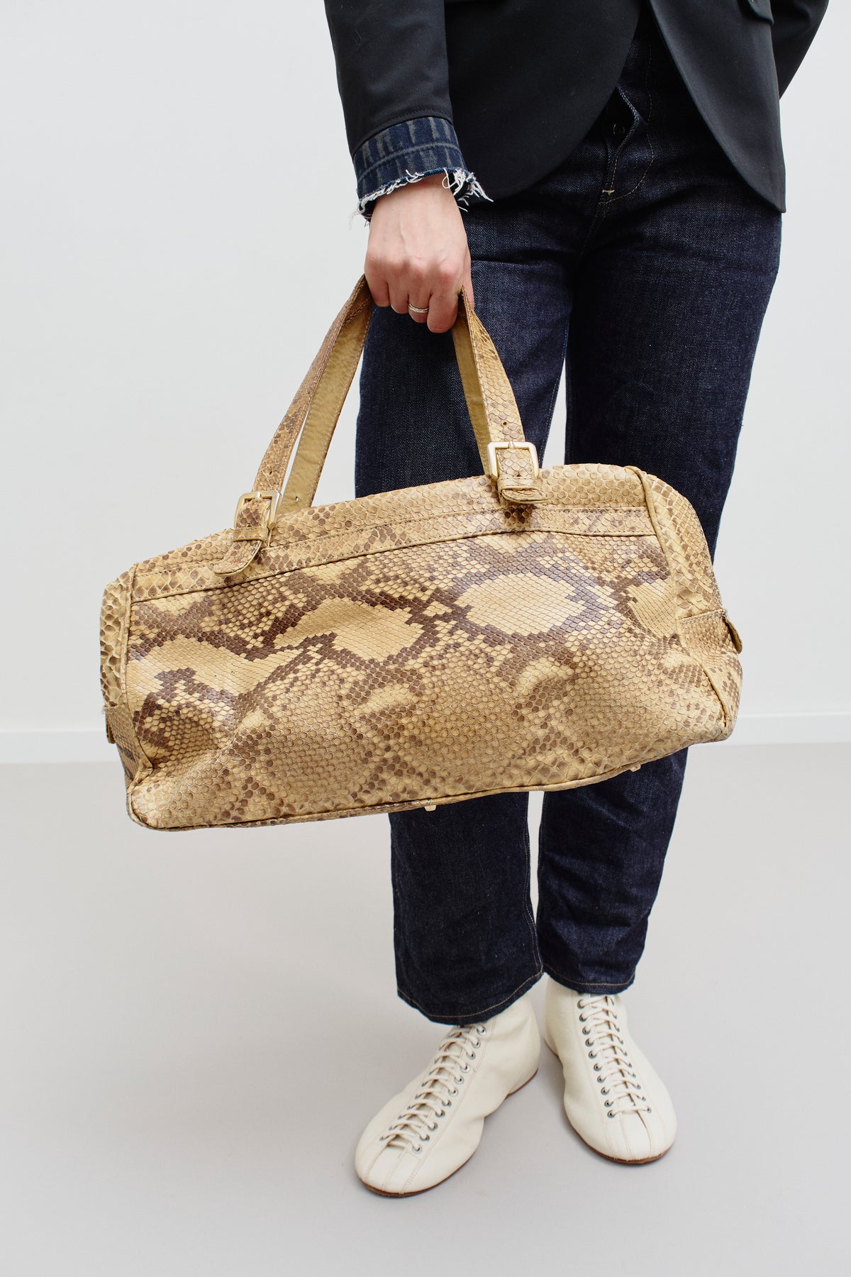 THE SNAKE SHOULDER BAG - ENSO Vintage